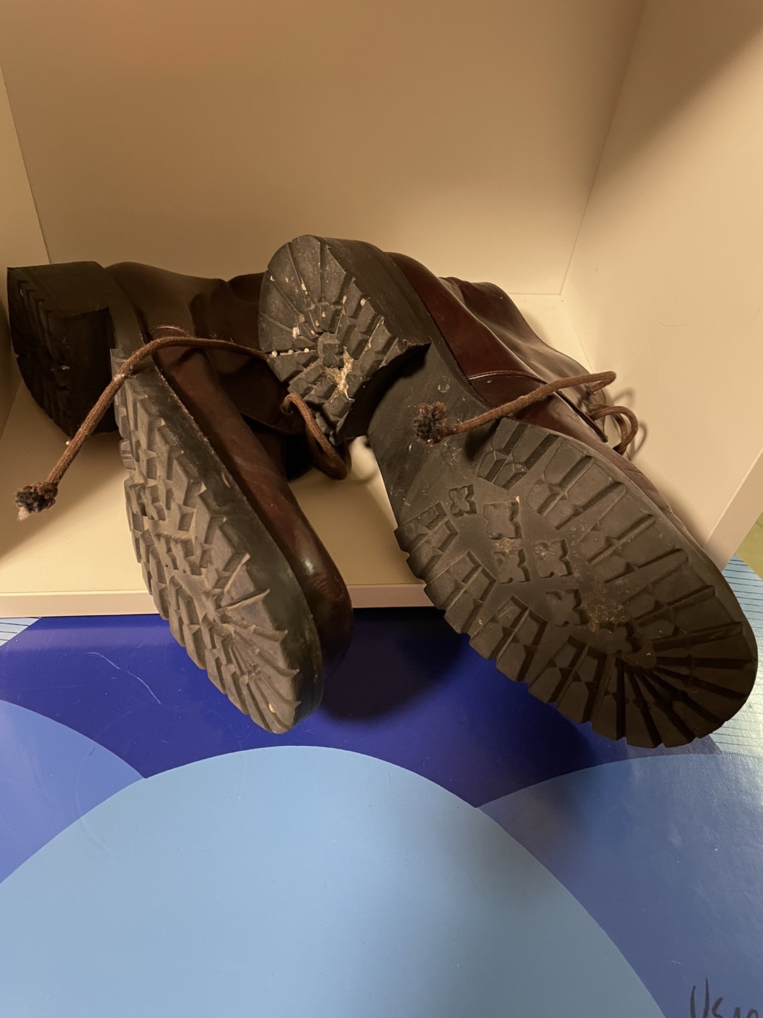 Brown leather boots - photo 3