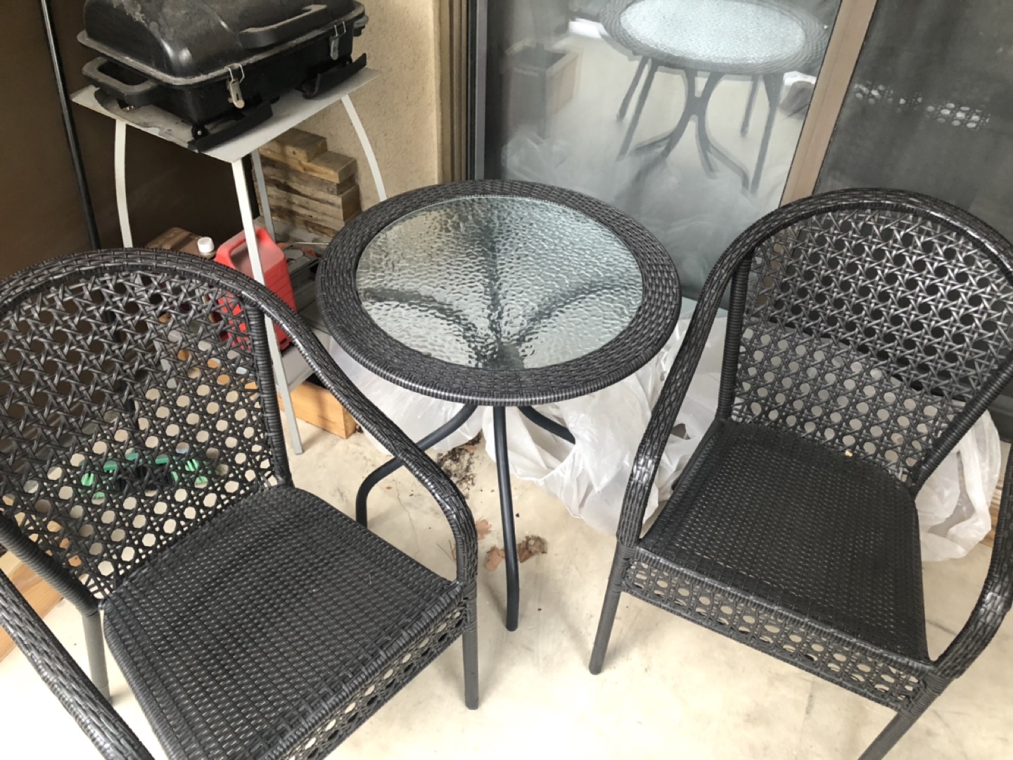 3 Piece Patio Bistro Set - photo 2