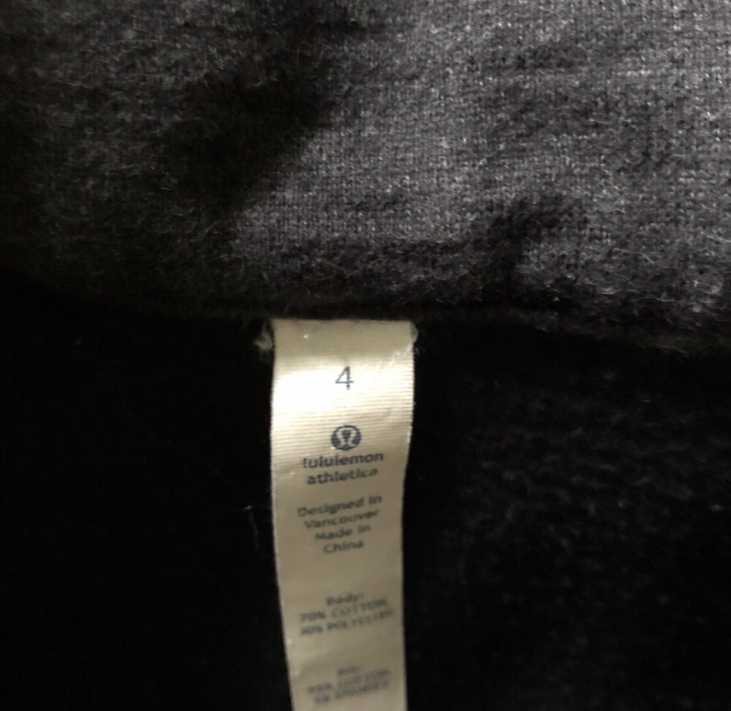 Lululemon Grey Scuba Hoodie Size 4 🥇 image indicator(9)