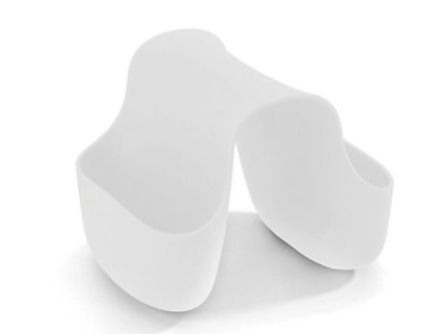 Umbra Sink Saddle in White thumbnail