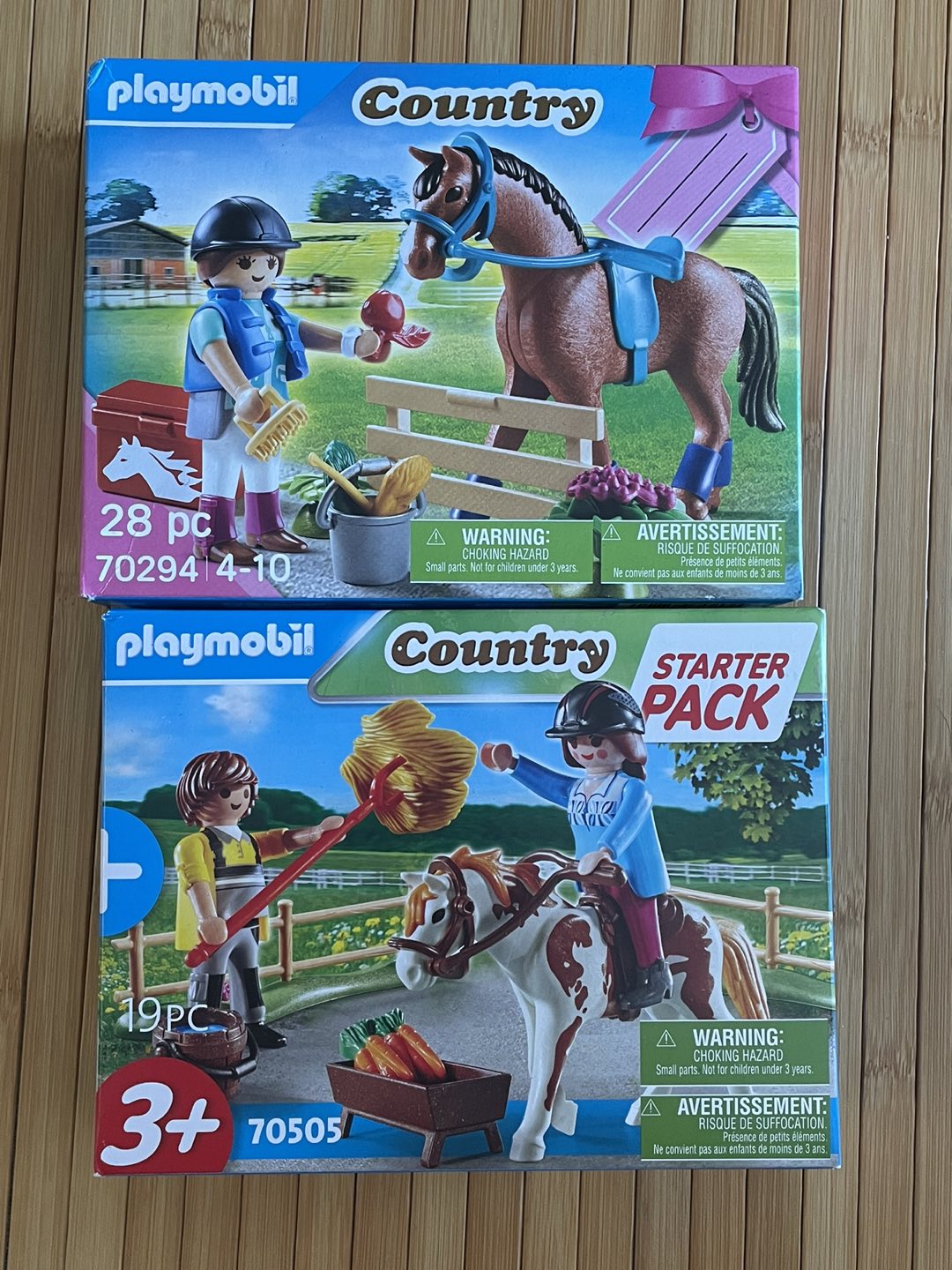 Lot of two Playmobil Country sets thumbnail
