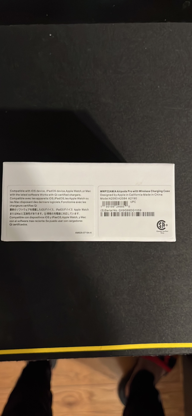 Open Box AirPods Pro- Still in warranty - photo 2
