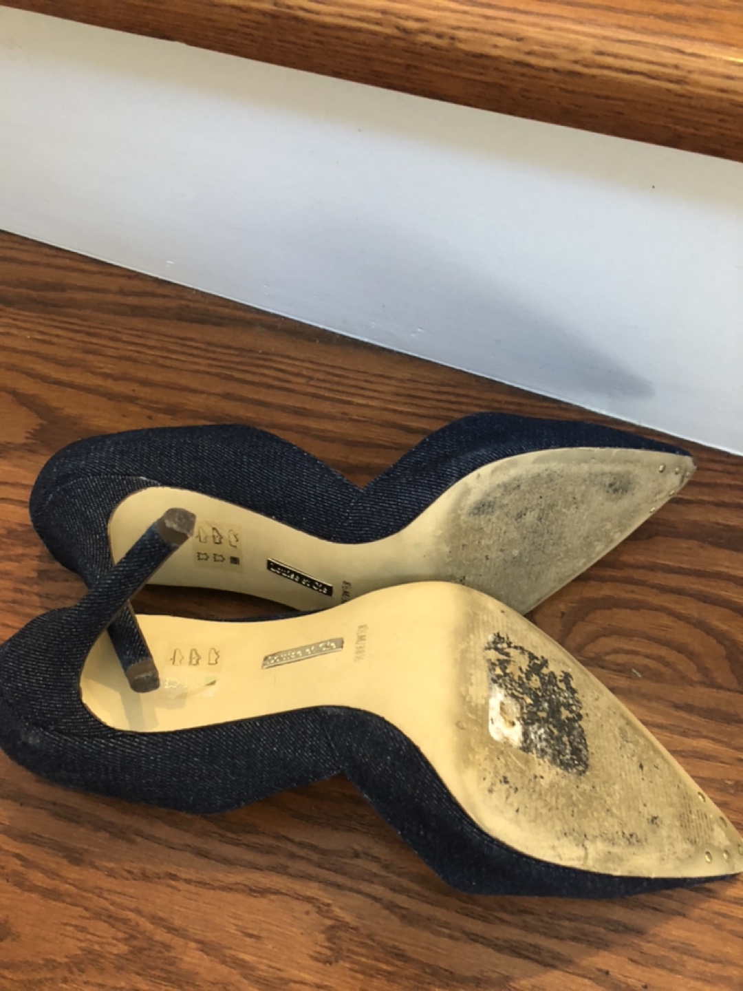 Louise et Cie Blue high heels size 8.5 image indicator(2)