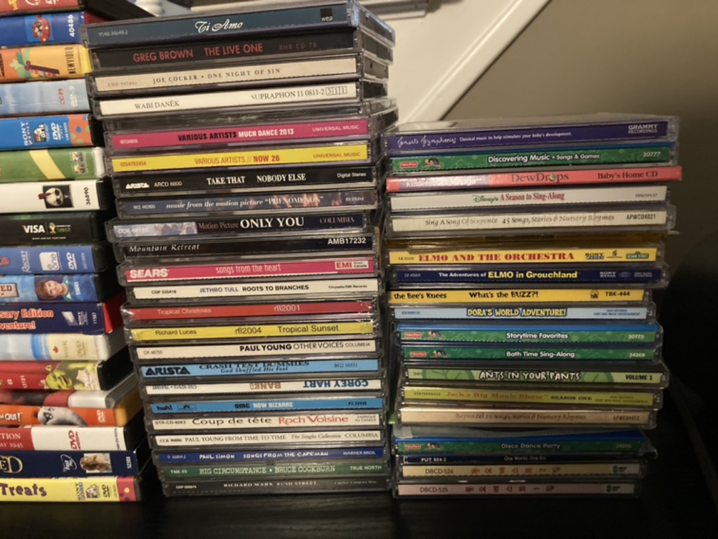 Various DVDs, CDs and movies thumbnail