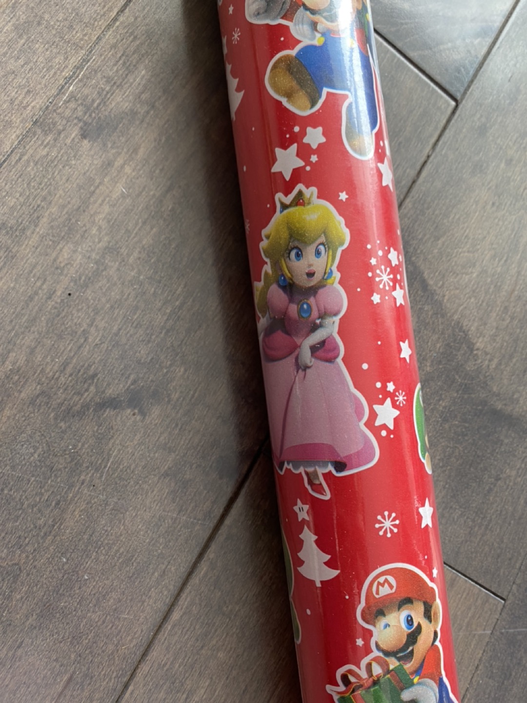 New. Wrapping paper. Super Mario theme. image indicator(5)