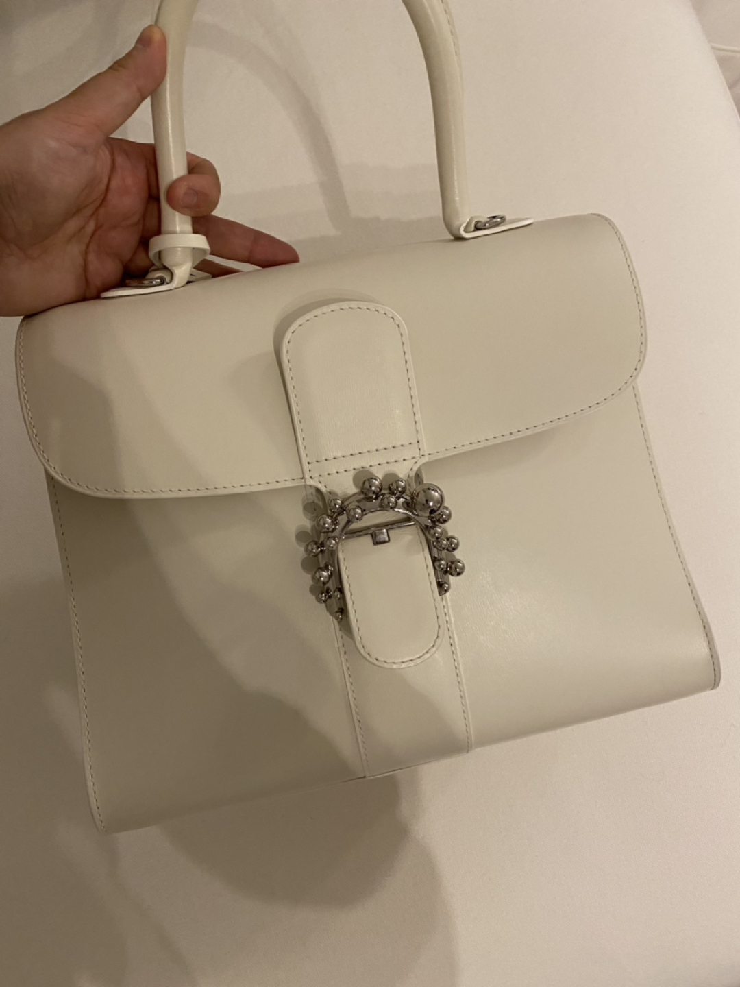 Delvaux brilliant bag ivory medium calf limited edition