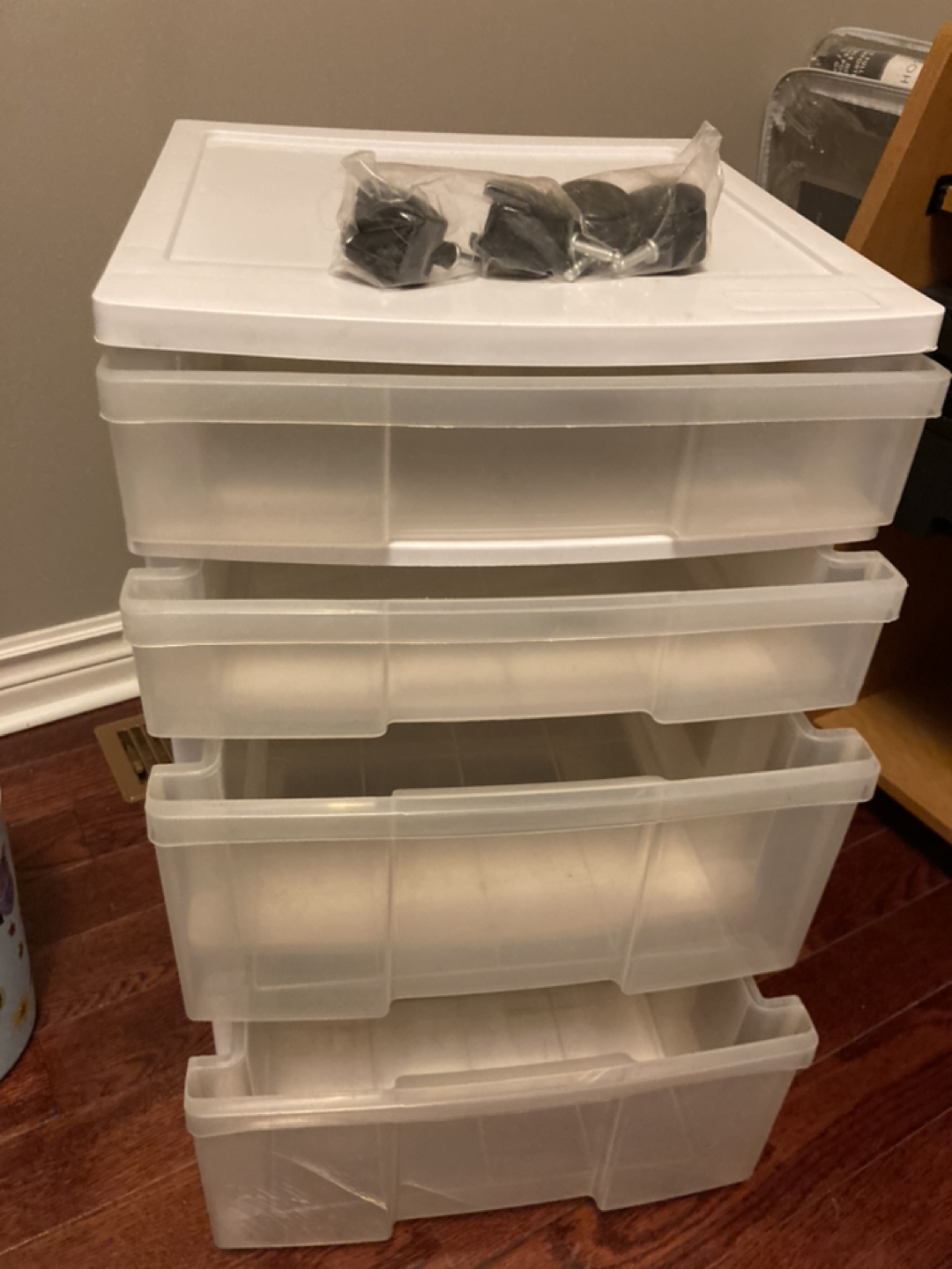 Plastic Clear Storage unit thumbnail