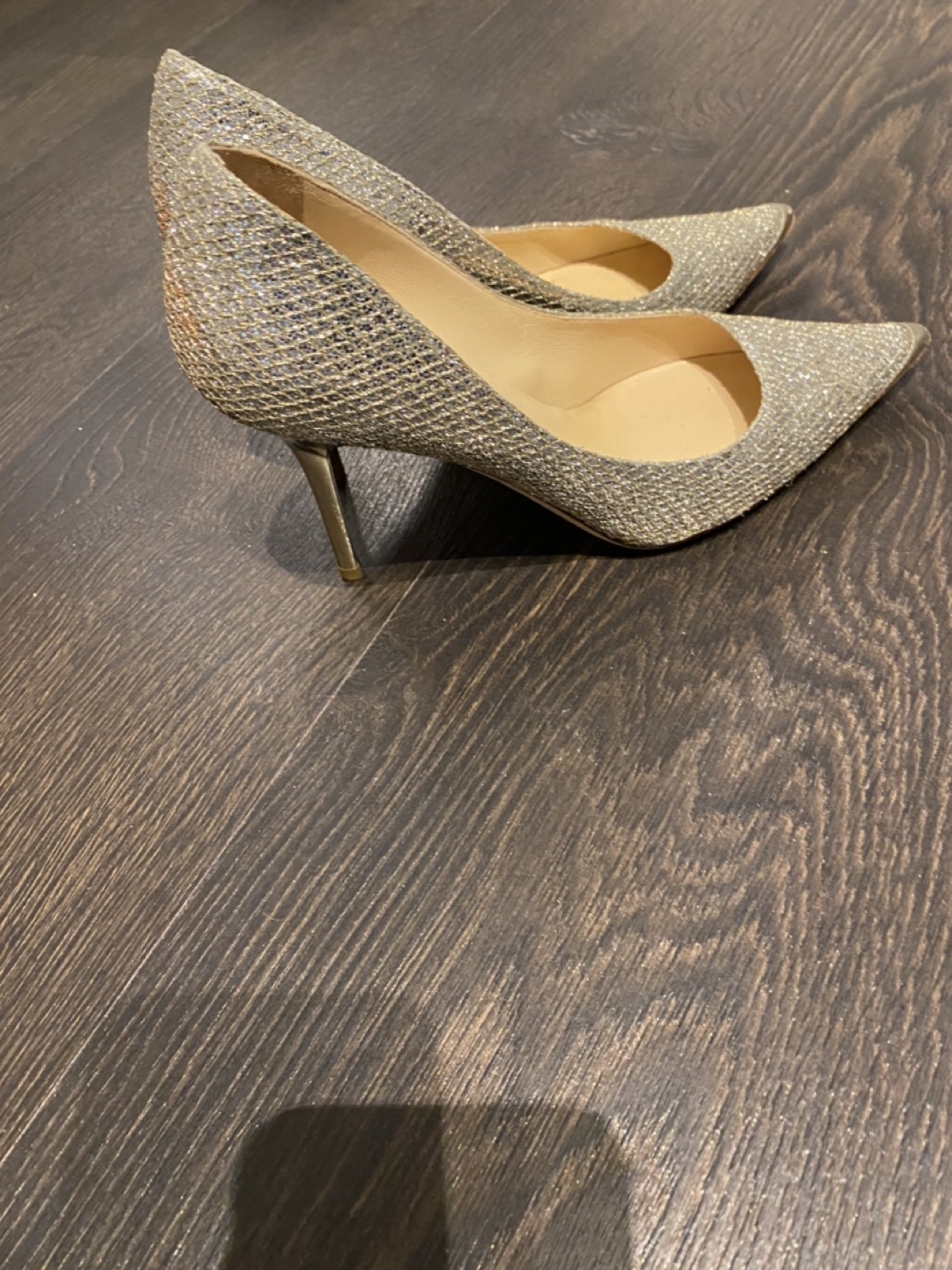 Jimmy Choo Shining Gold High Heels - photo 2