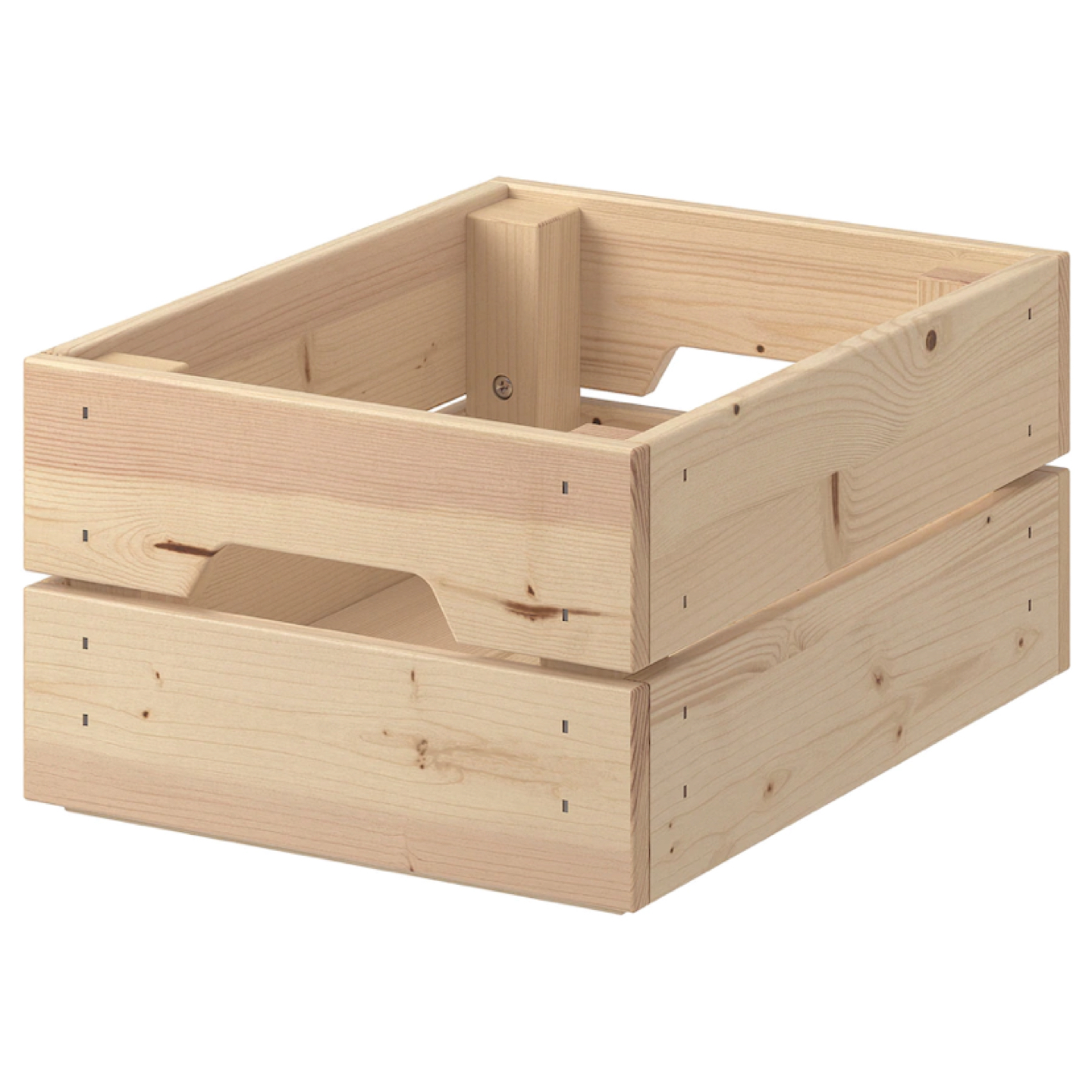 Brand new wood storage box thumbnail