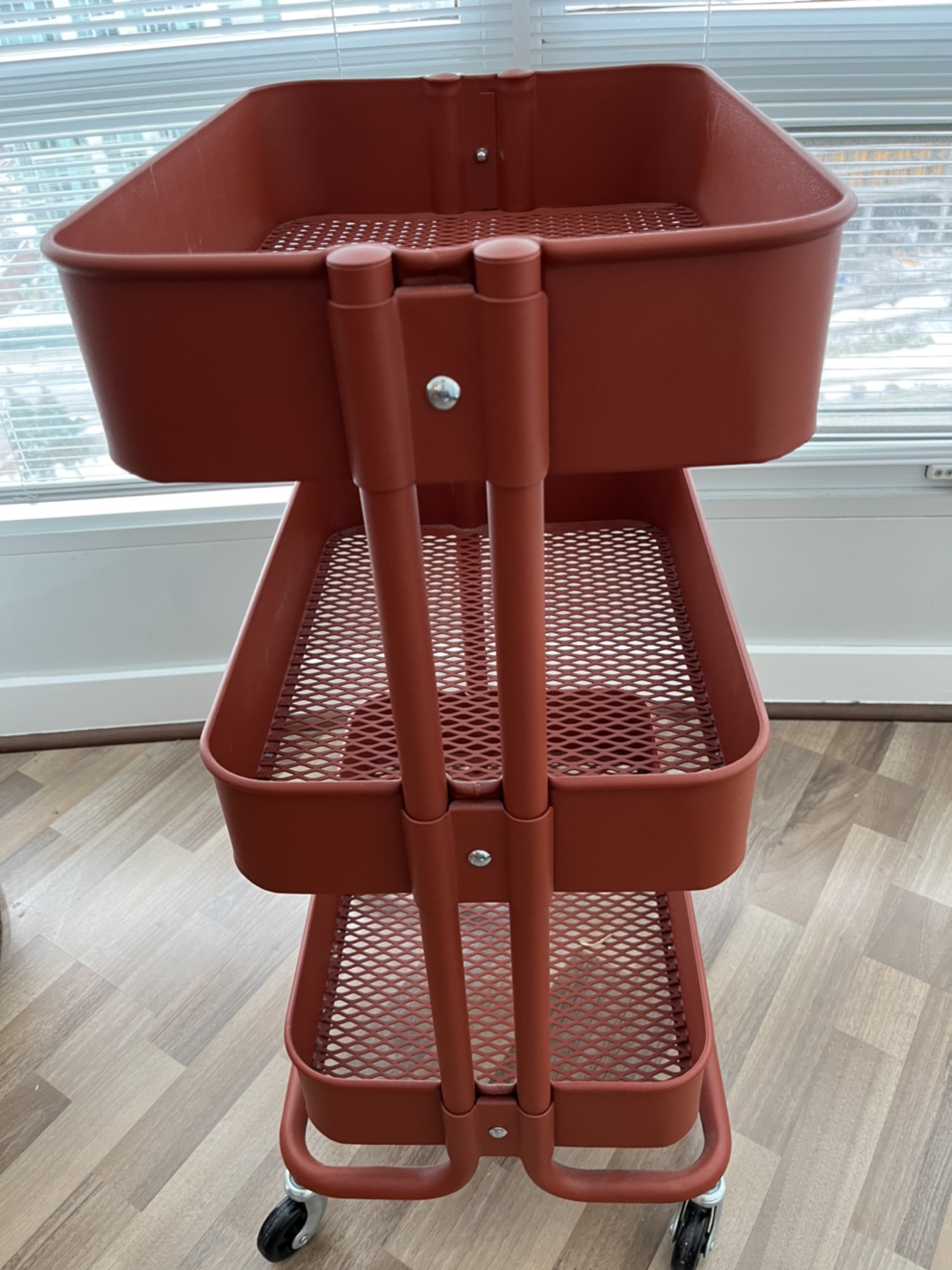 ikea Raskog utility cart… deep orange image indicator(4)
