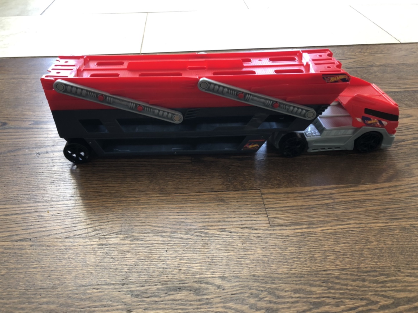 🥇 hot wheels car transport truck - photo 2