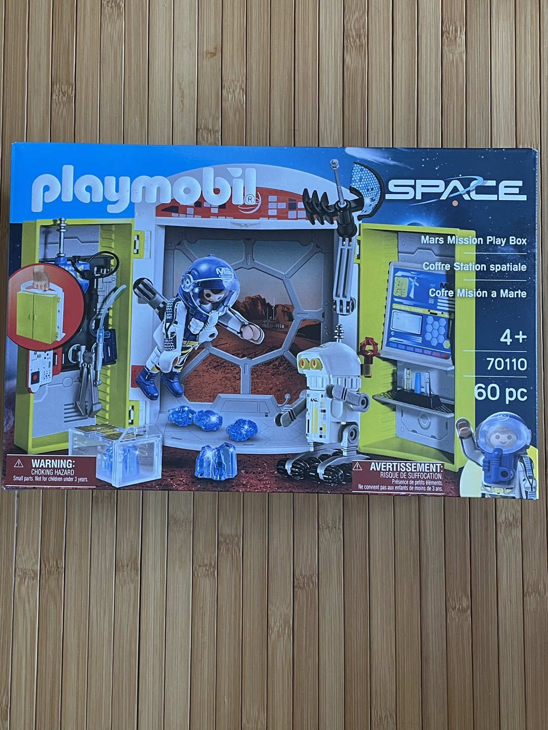 Playmobil space mars mission play box thumbnail