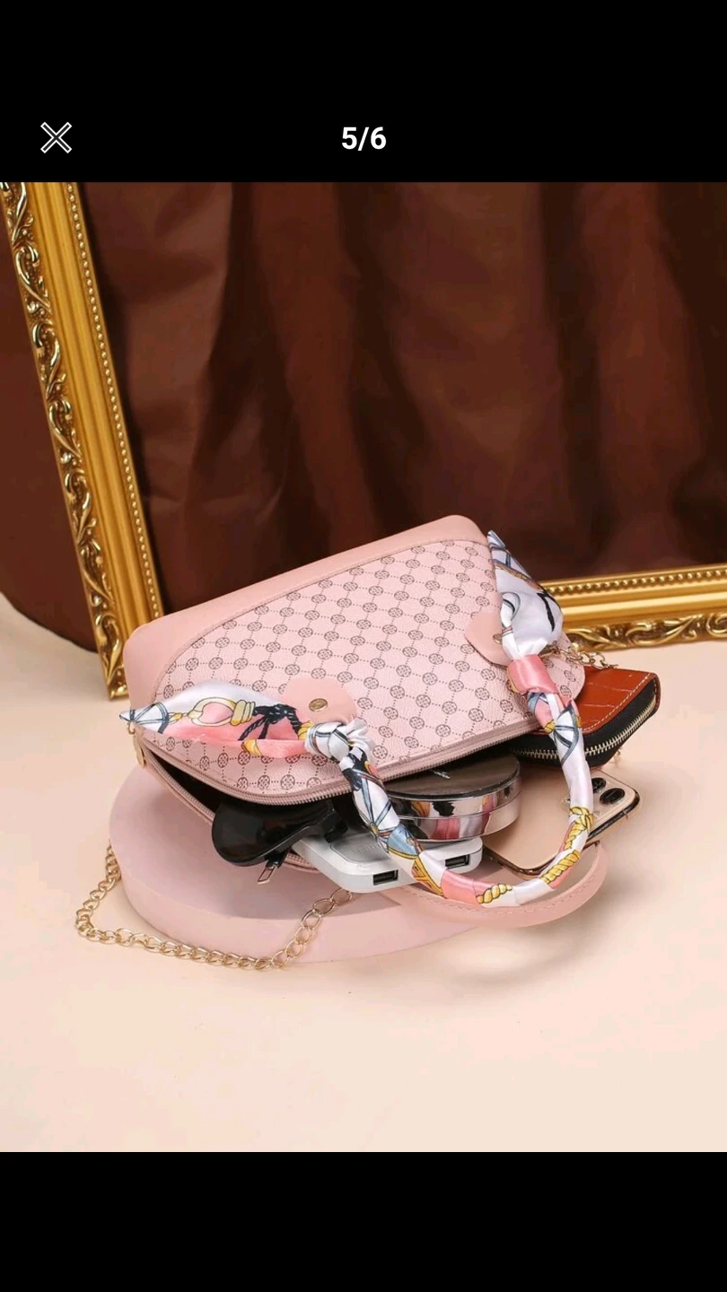 Brand New scarf decor dome bag