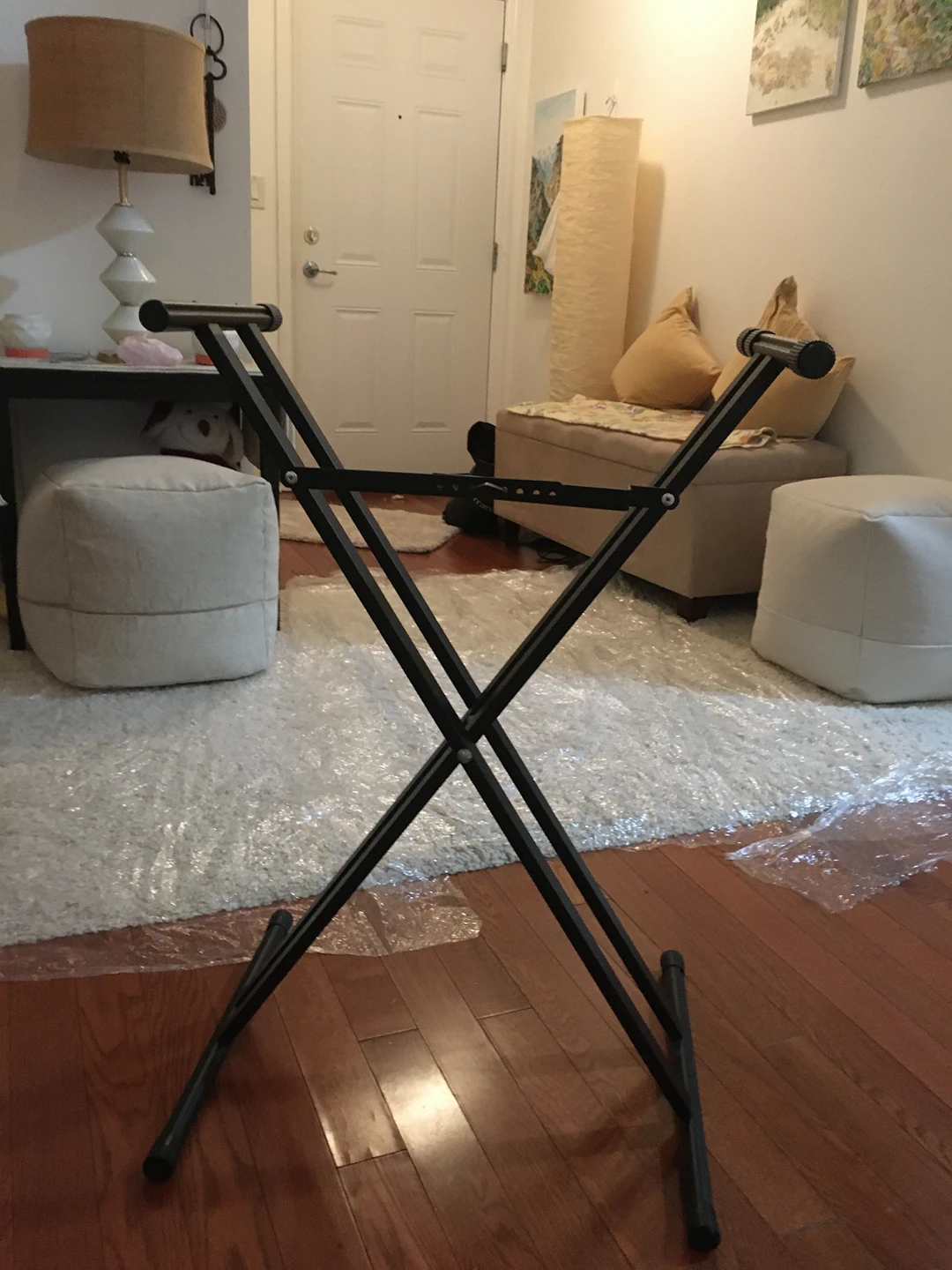 keyboard digital piano adjustable height rack