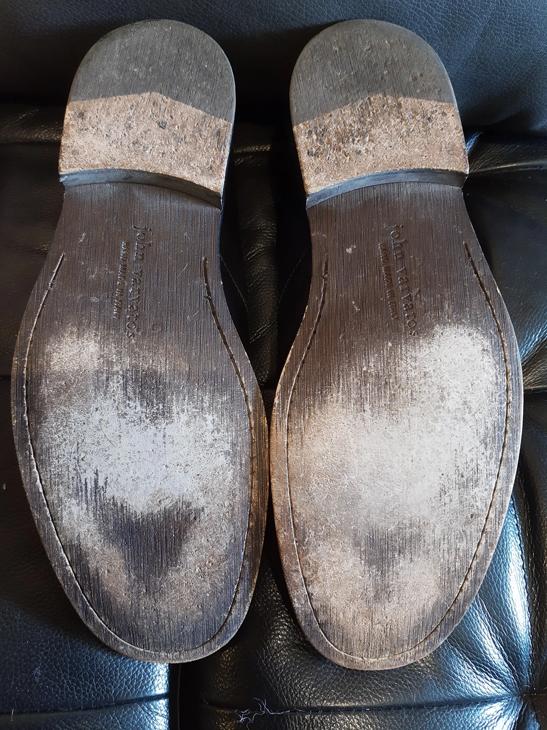 John Varvatos Black dress shoes size10.5 image indicator(6)