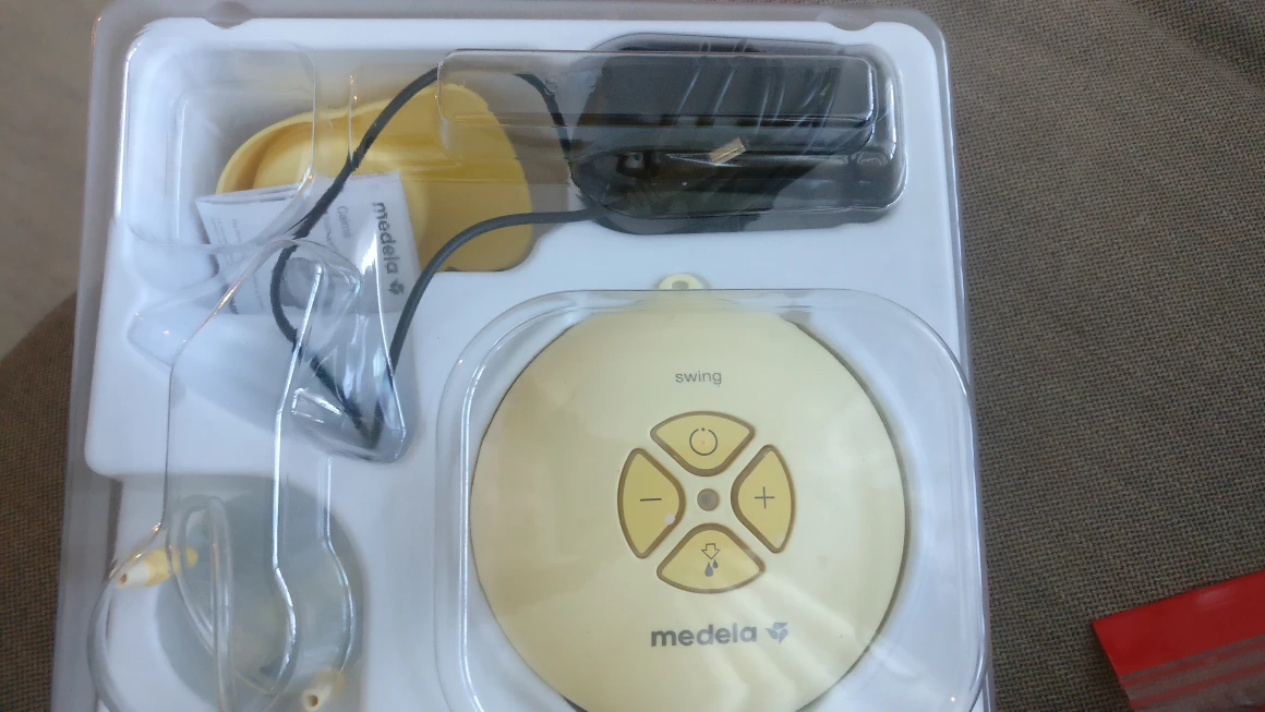 Medela Swing breast milk pump set (used) #freecycle