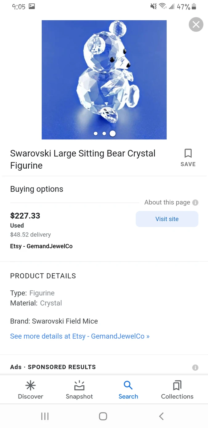 swarovski teddy bear - photo 3