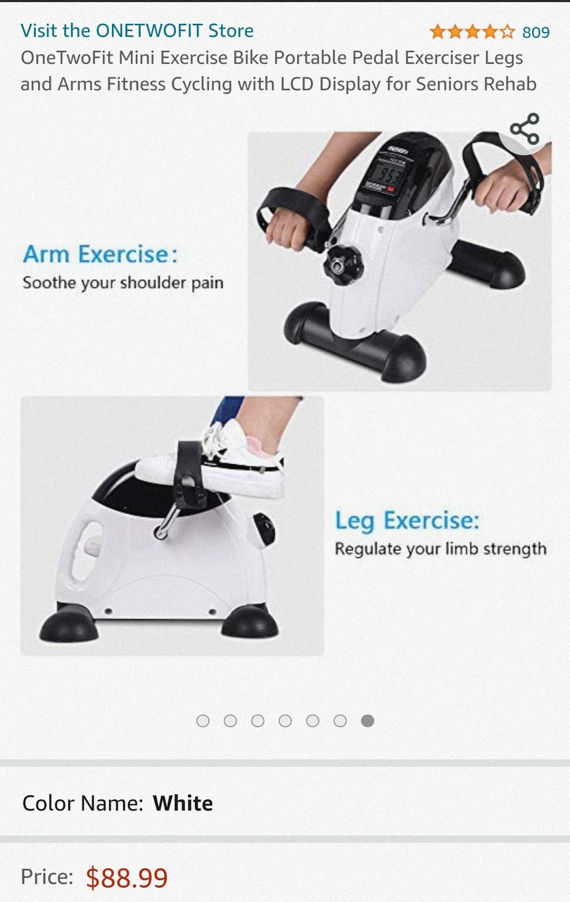 Under desk stationary bike NEW image indicator(2)