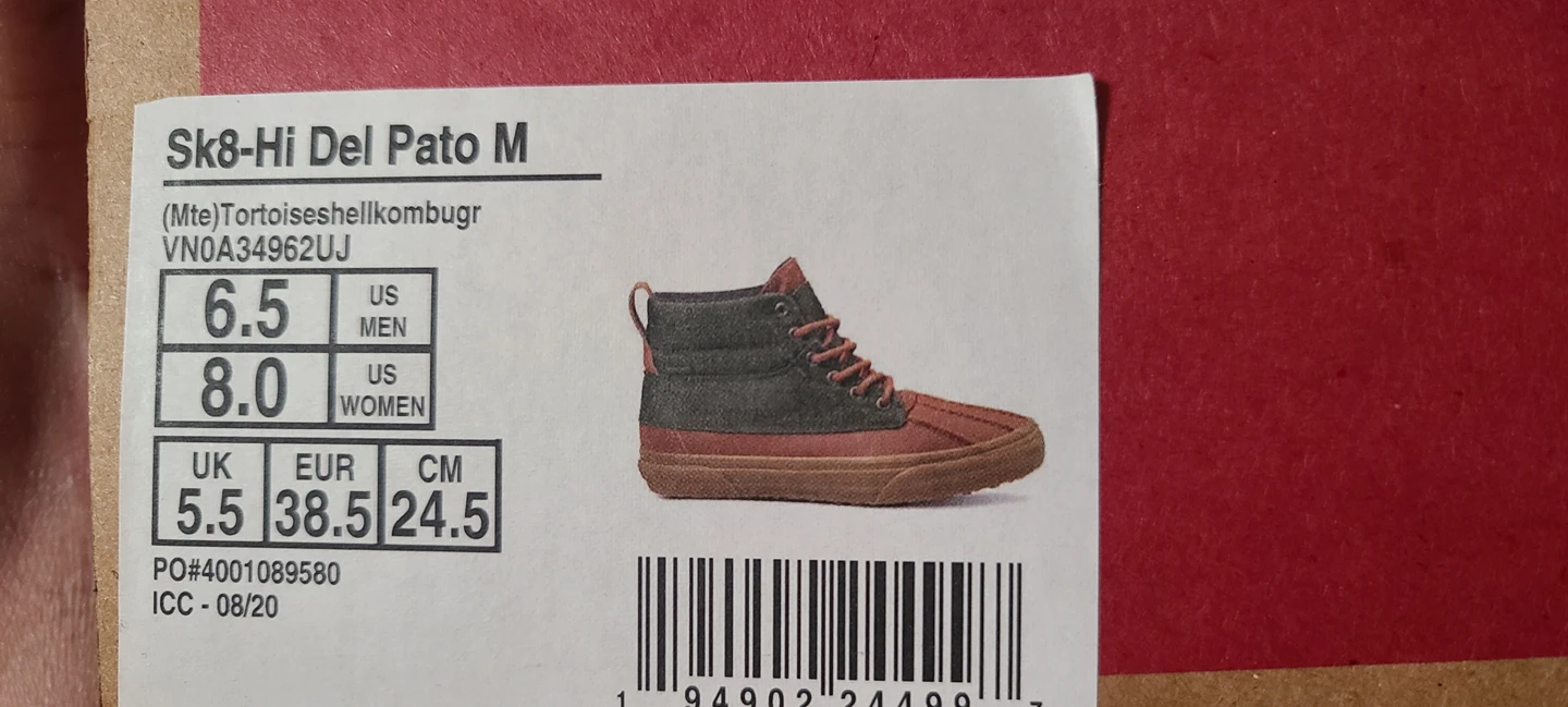 Vans sk8-Hi Del Pato M - photo 4