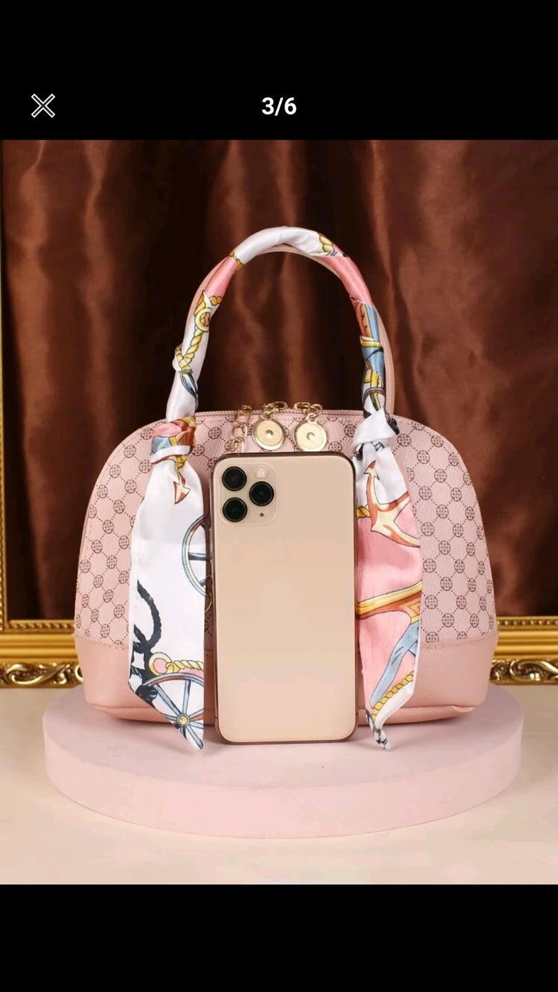 Brand New scarf decor dome bag - photo 3