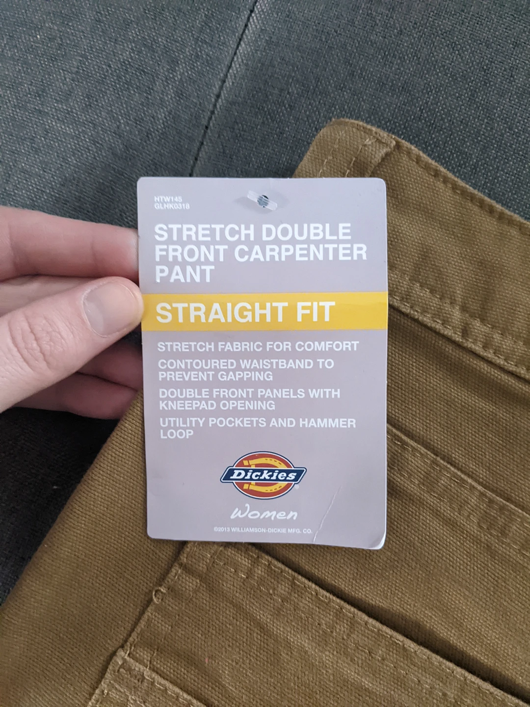 Dickies size 8 women's carpenter pants - photo 3