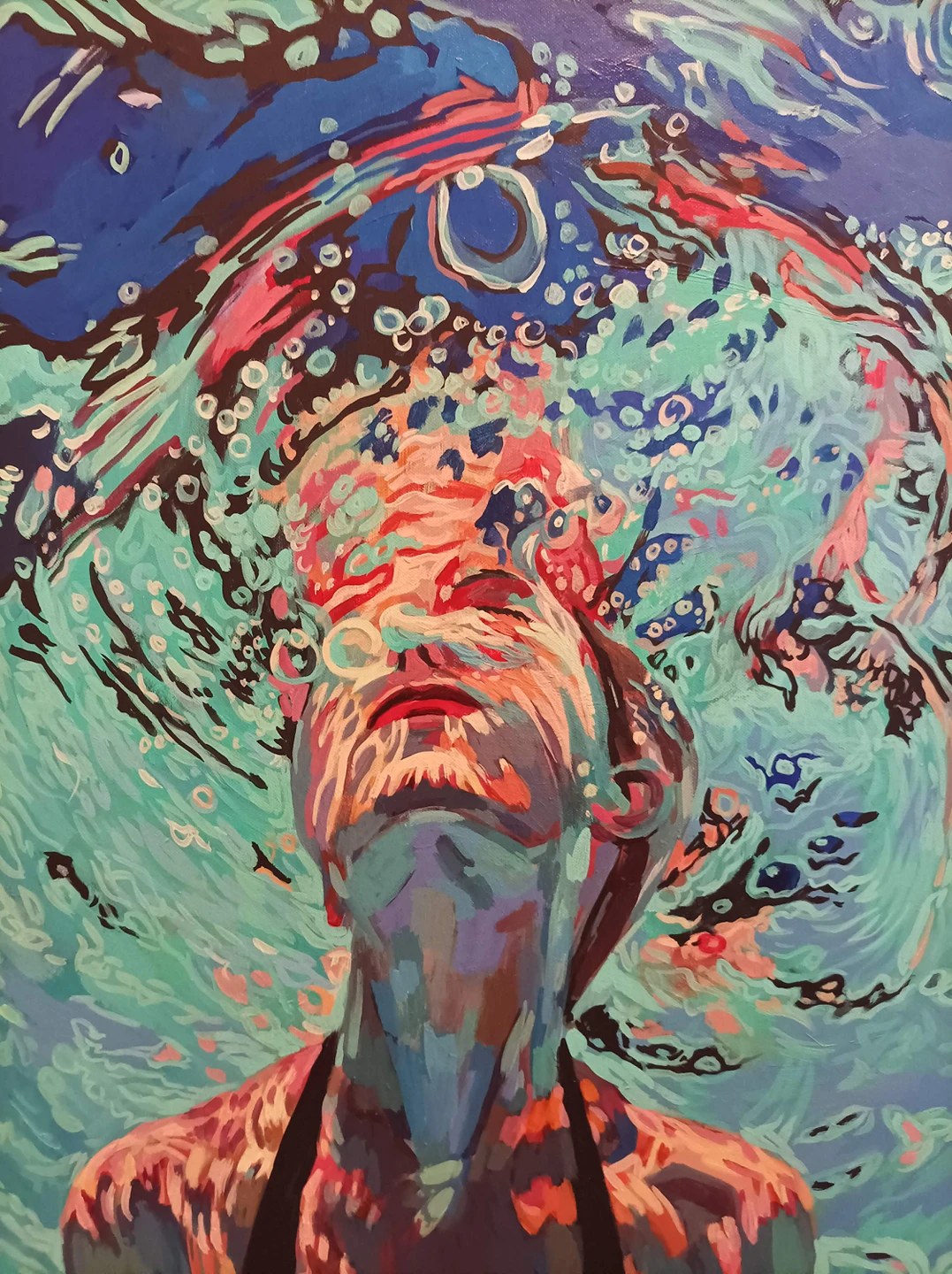 original oil painting 26" by 36" image indicator(4)