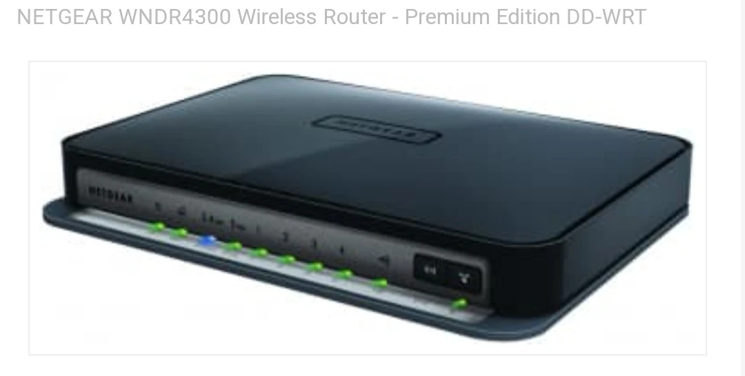 NETGEAR WNDR4300 Wireless wifi Router -N750 image indicator(2)