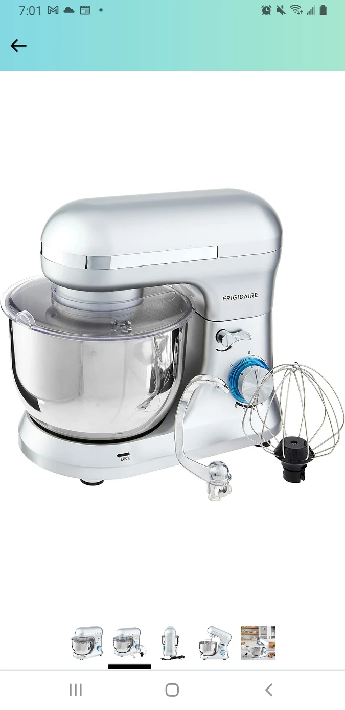 FRIGIDAIRE Stand Mixer, 4.75 quart thumbnail