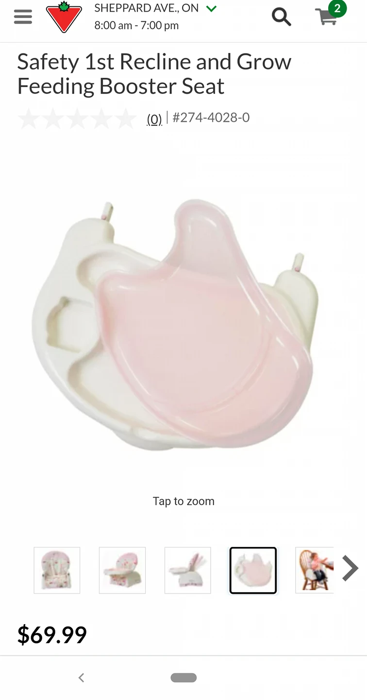 Safety 1st Recline and Grow high chair - photo 3