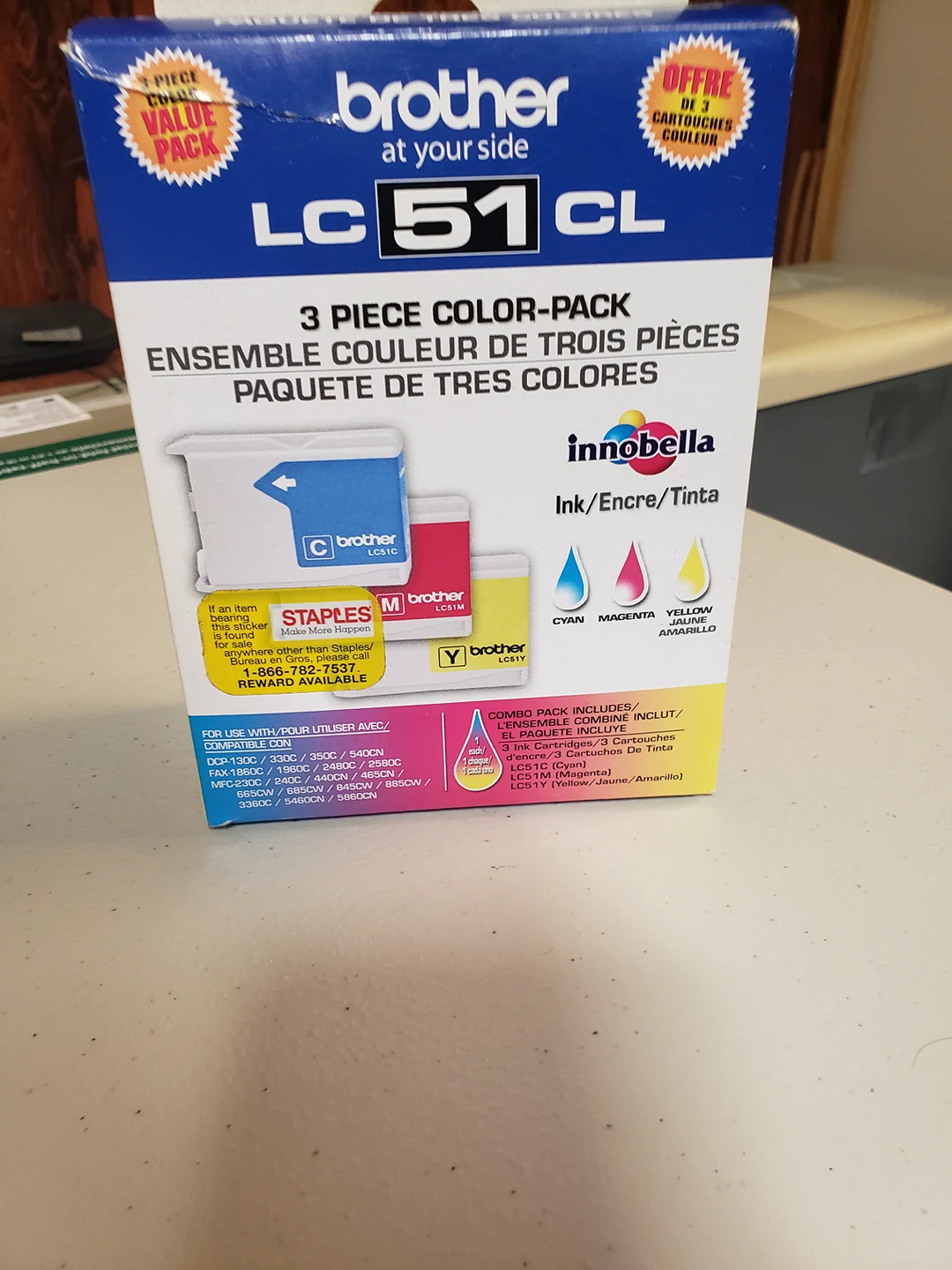 Brother LC 51 COLOUR COMBO