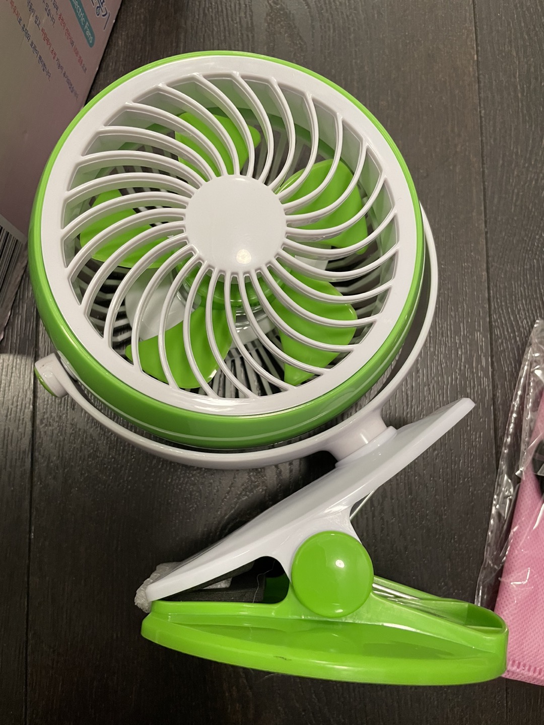 Mini portable fan for stroller image indicator(3)