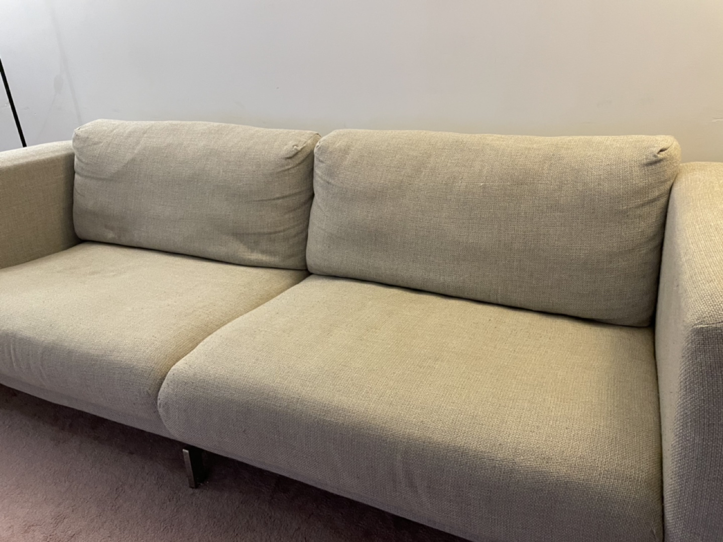 IKEA Nockeby beige sofa for sale - photo 5