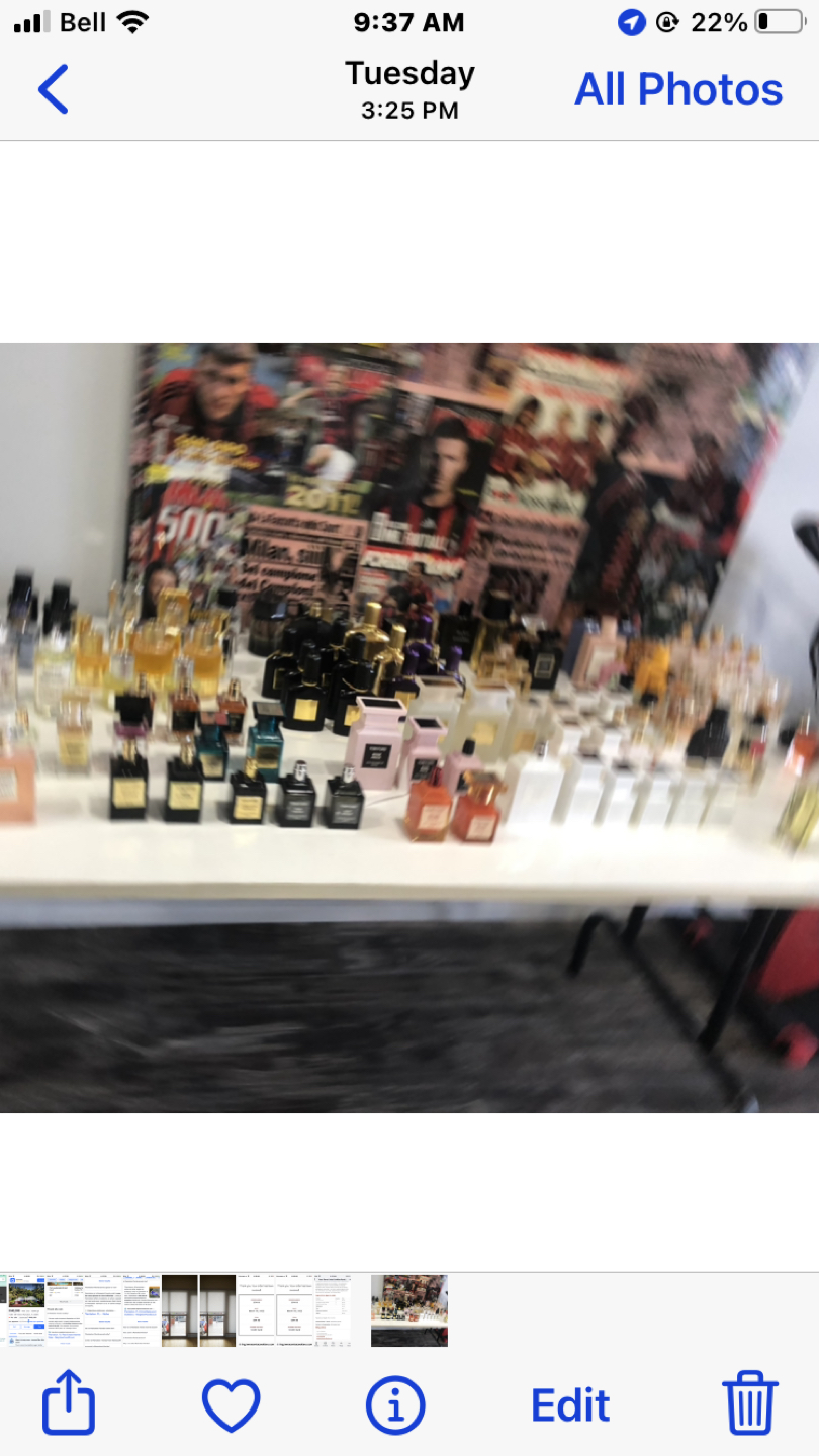 Perfume and cologne