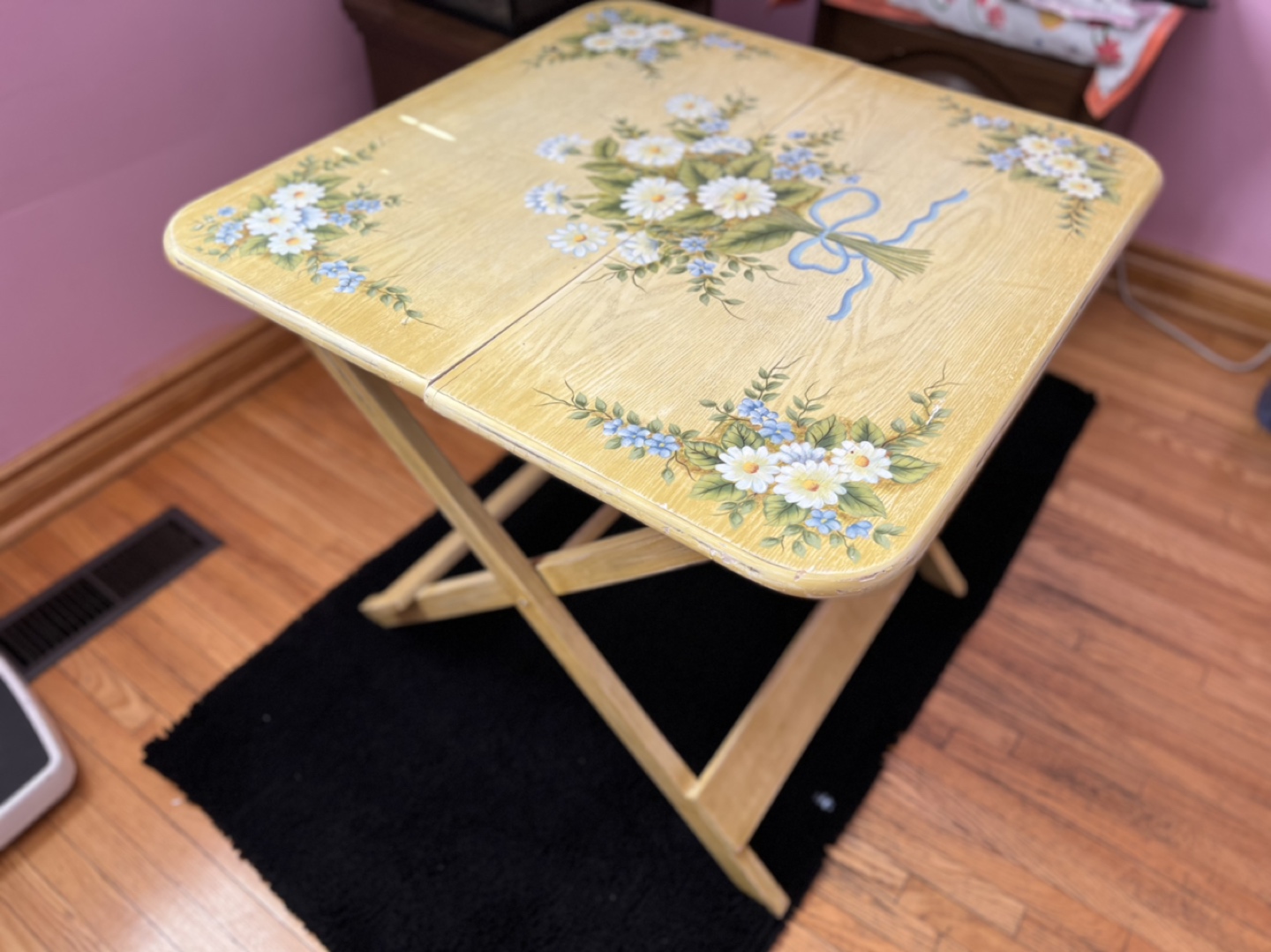 Painted Fold up table