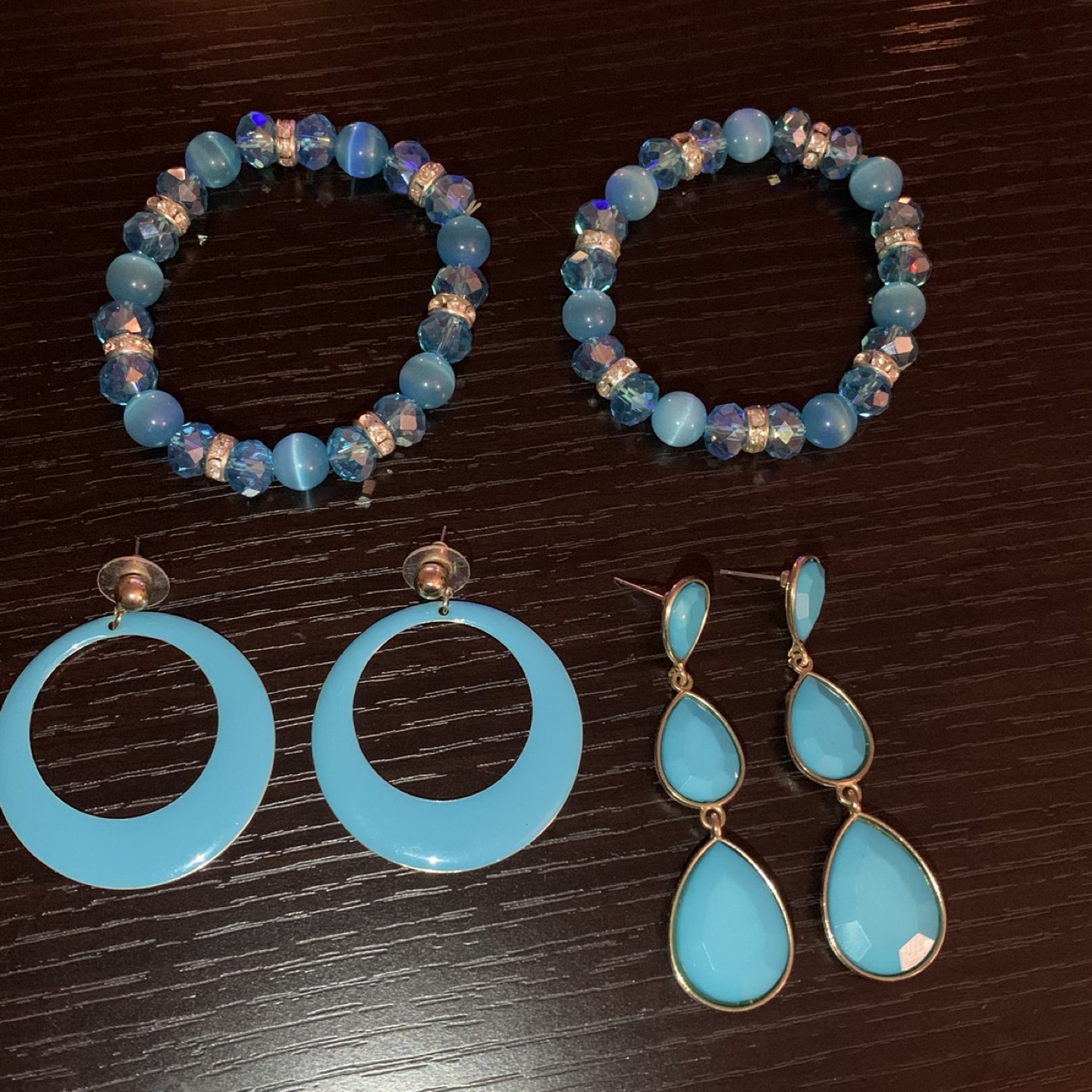 Cyan/Blue Assorted Women’s Jewelry ($5for all) image indicator(3)