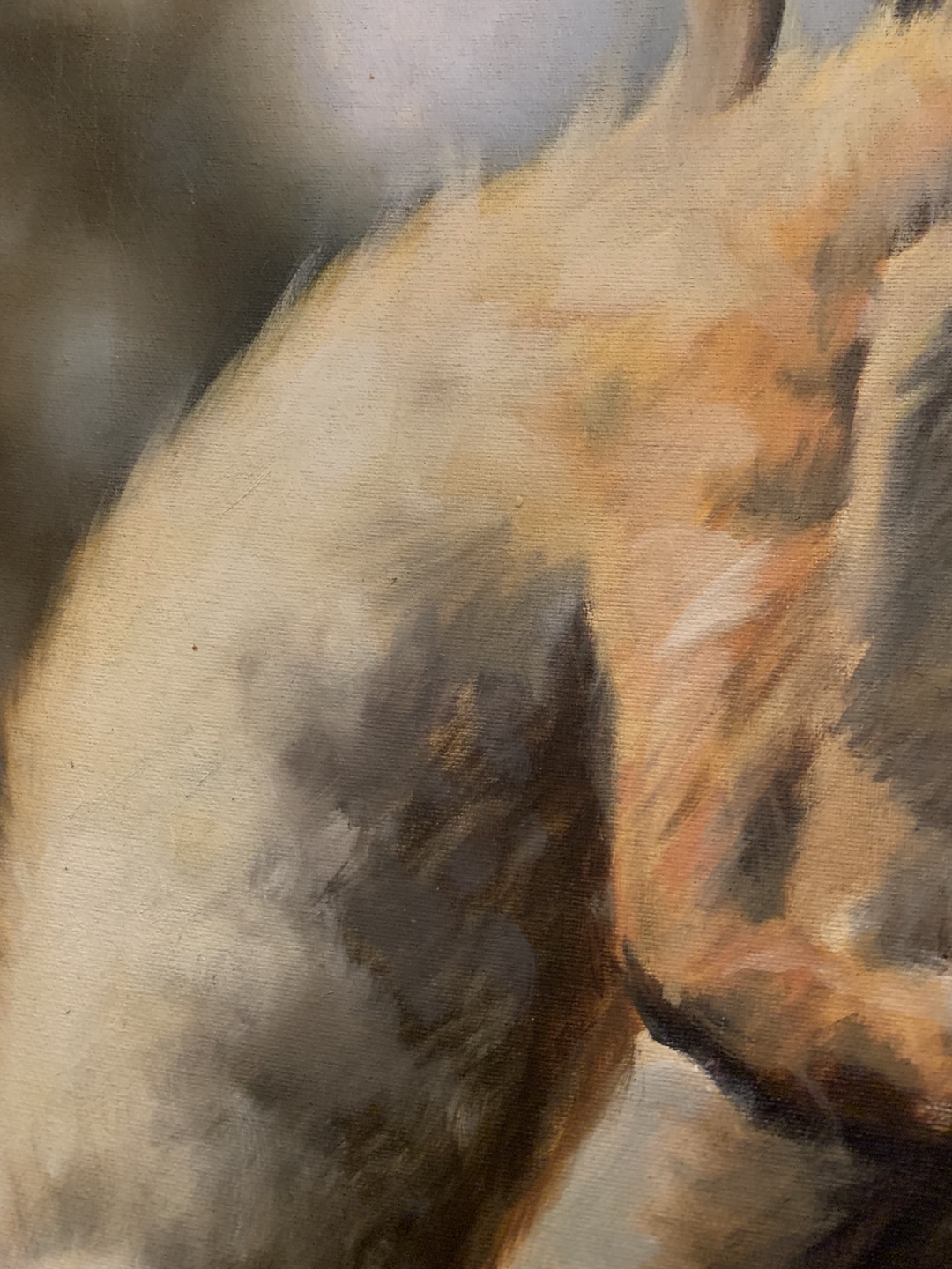 Hunting Dog Oil Painting Art image indicator(6)