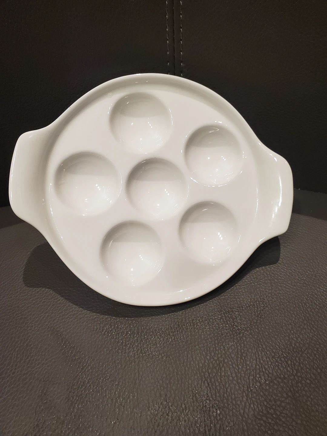 Porcelain Escargot dish thumbnail