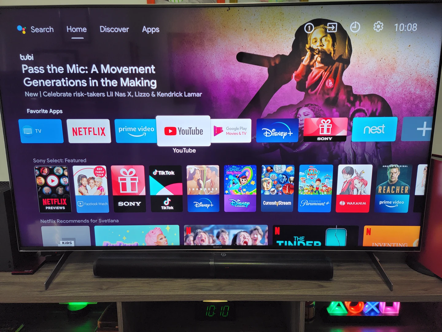 4k Sony tv 65 inches model x900h