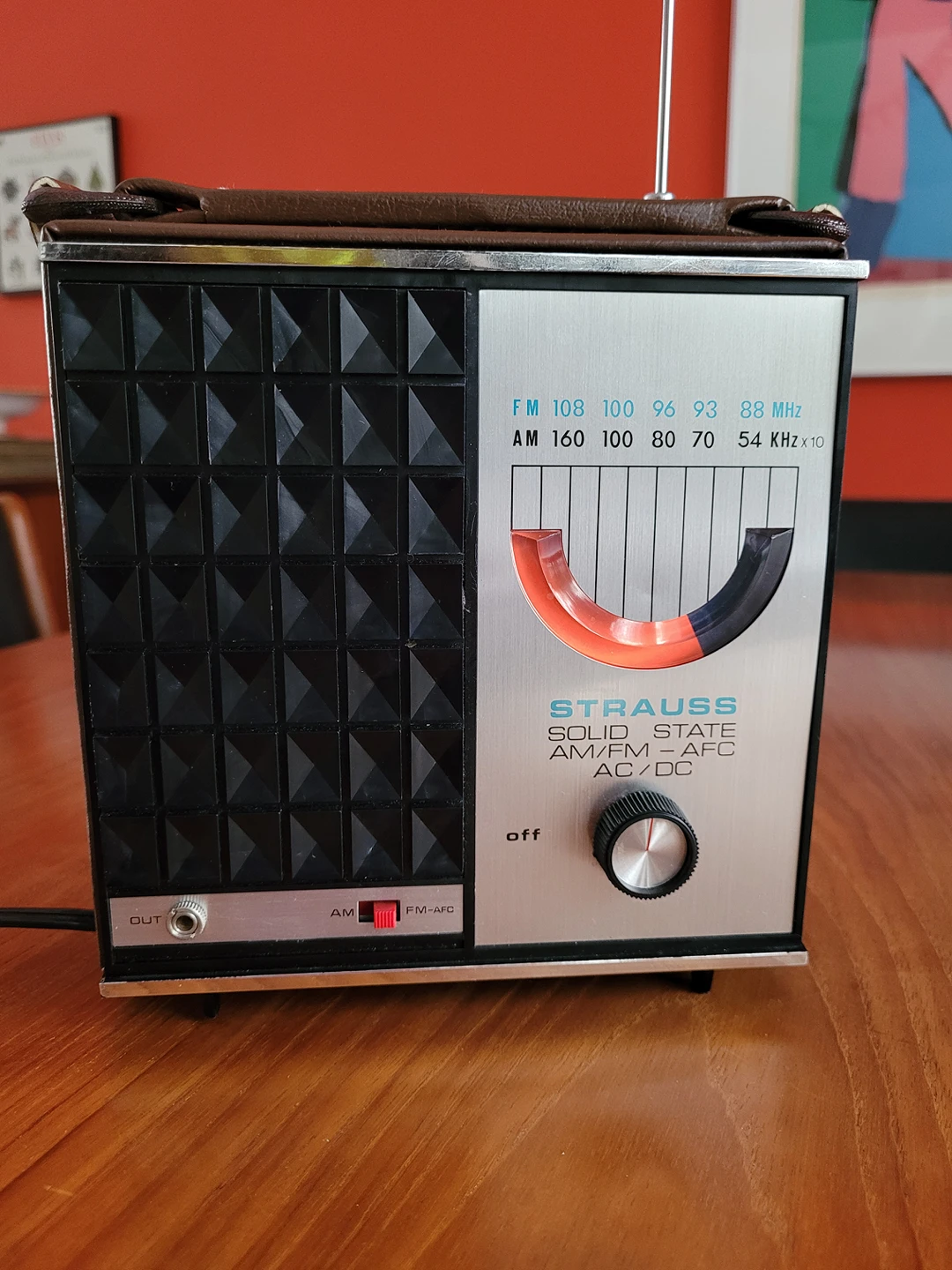 1960s Strauss Transistor Radio