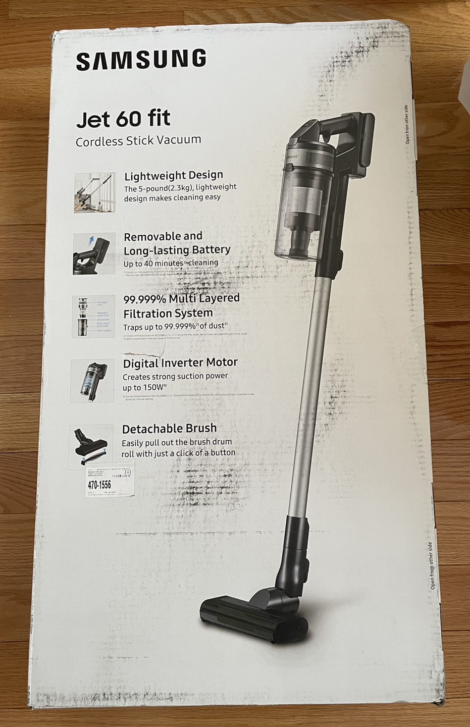 NEW Samsung Jet 60 Fit Cordless Vacuum - photo 4