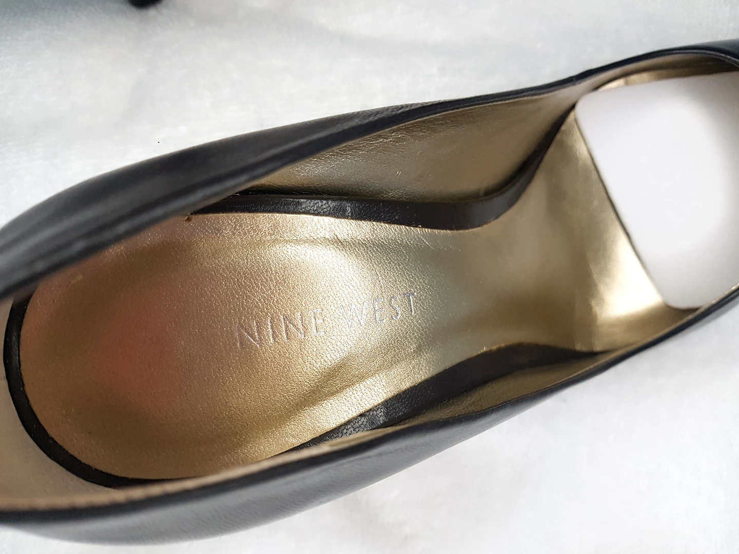 Nine West Leather heels pumps shoes $144 image indicator(3)