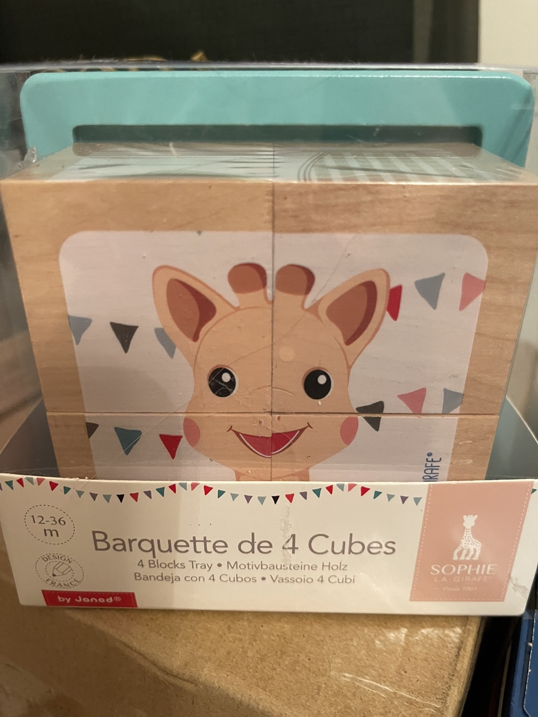 Baby Sophie FanFan Set & Ezpz baby set + Sophie cube toys gift - photo 4