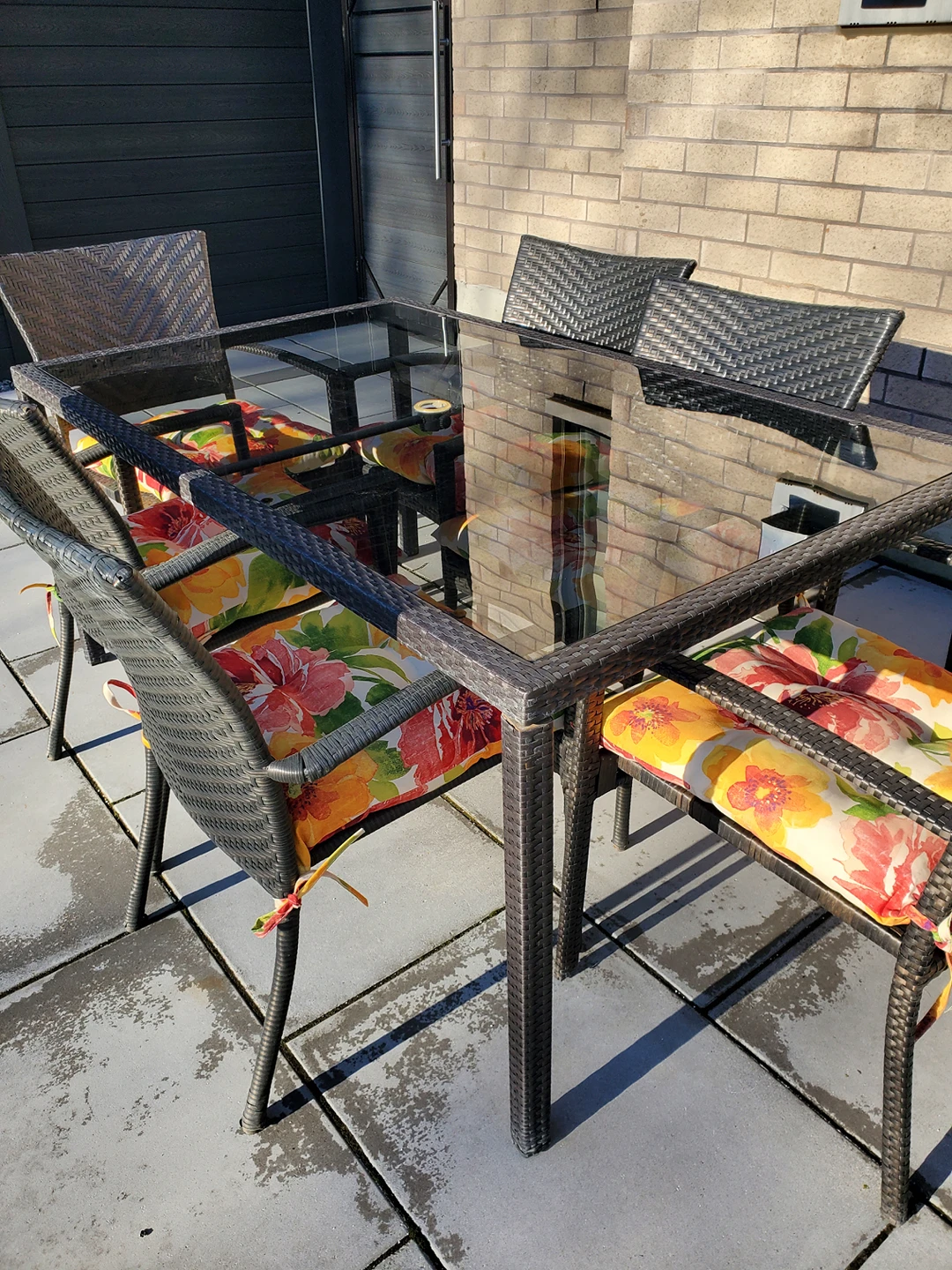 Outdoor 7-piece dining set - photo 3