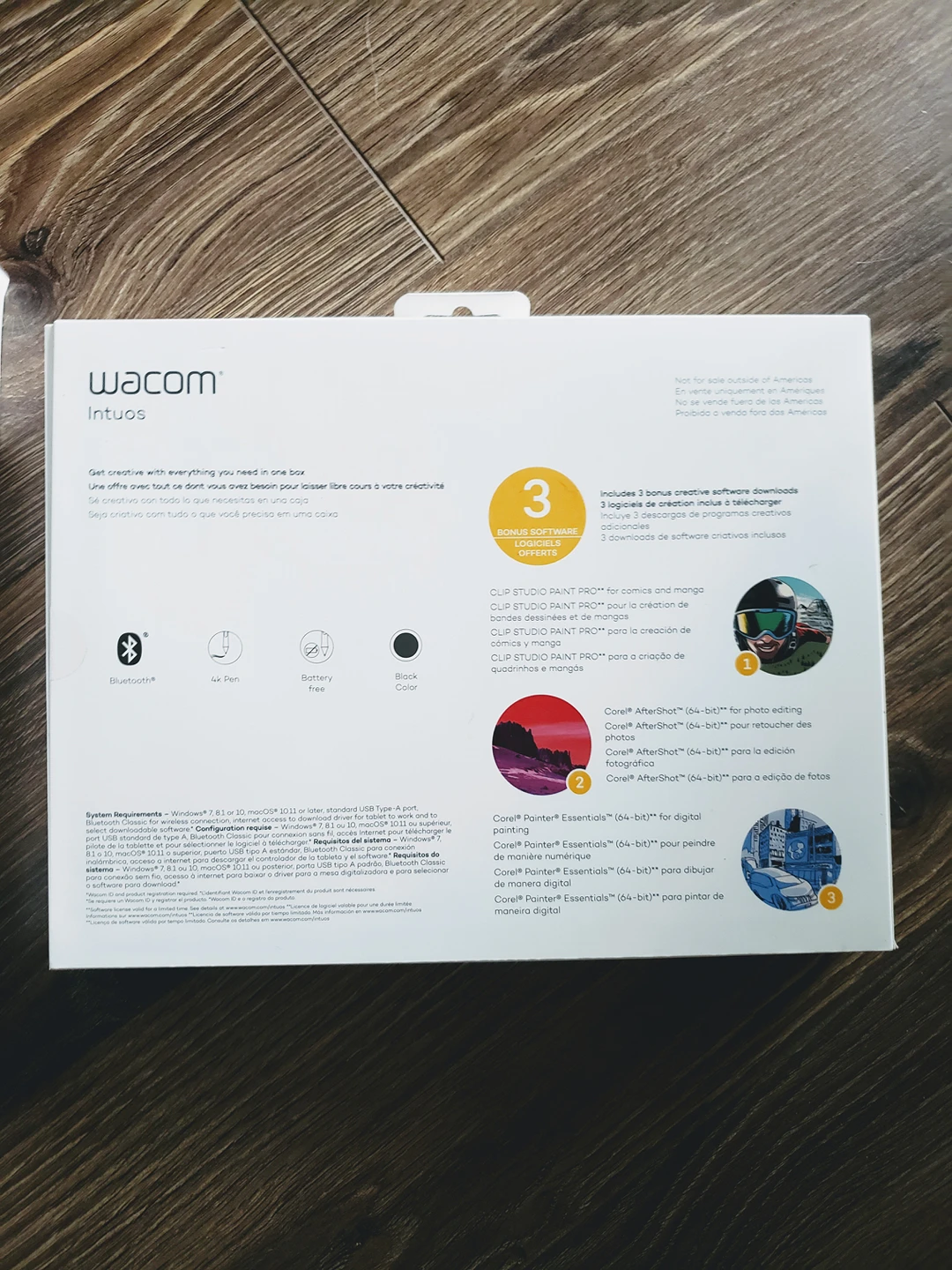 Wacom Intuos Wireless Drawing tablet image indicator(2)