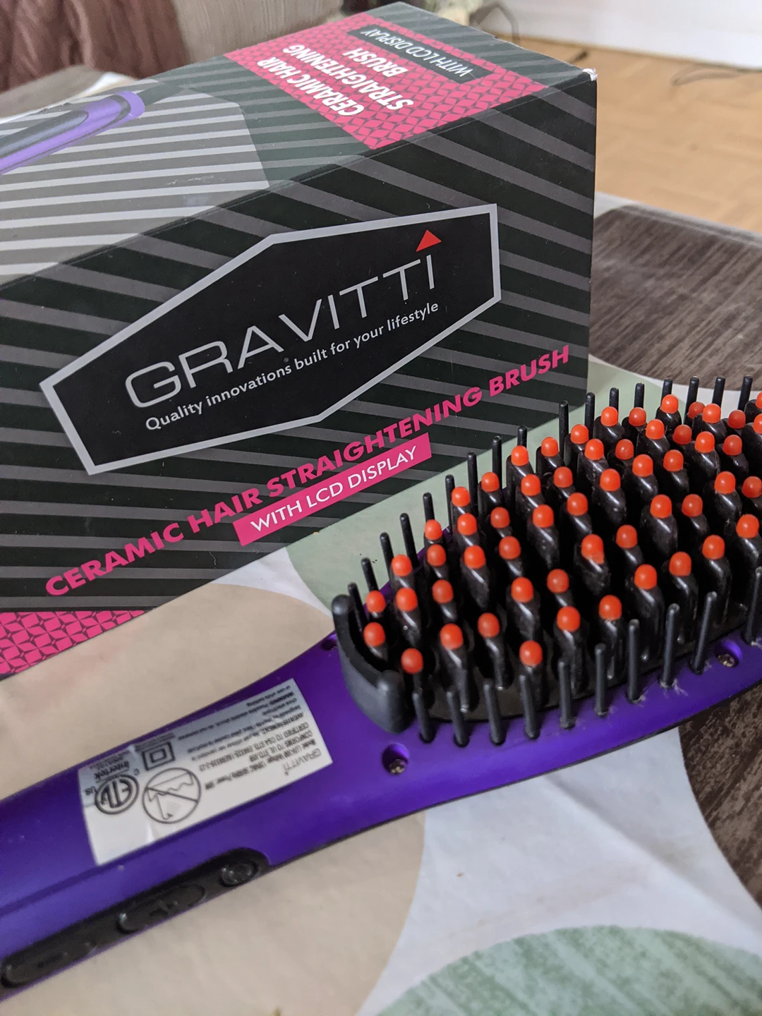 ceramic hair brush
