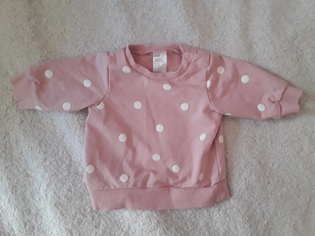H&M, Polka Dot, Newborn Girl, Sweater ♡