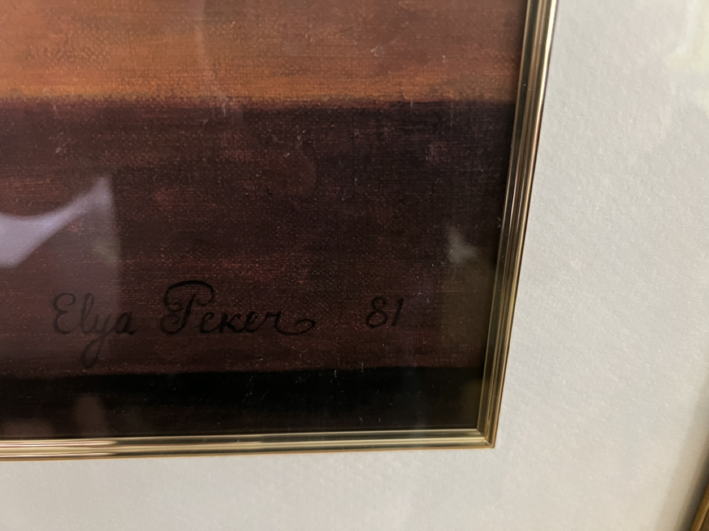 Framed Elyna Peker Print - photo 2