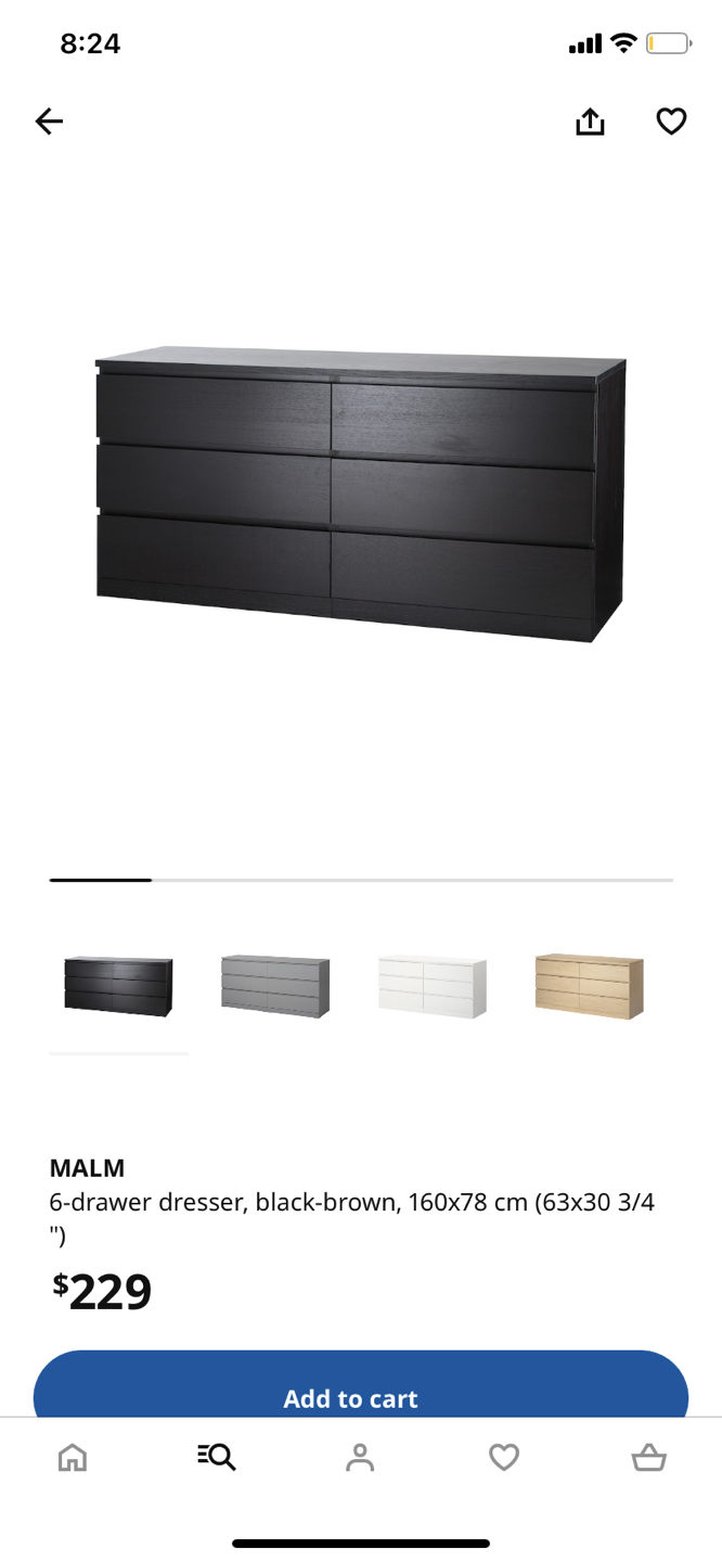 IKEA malm dresser - photo 2
