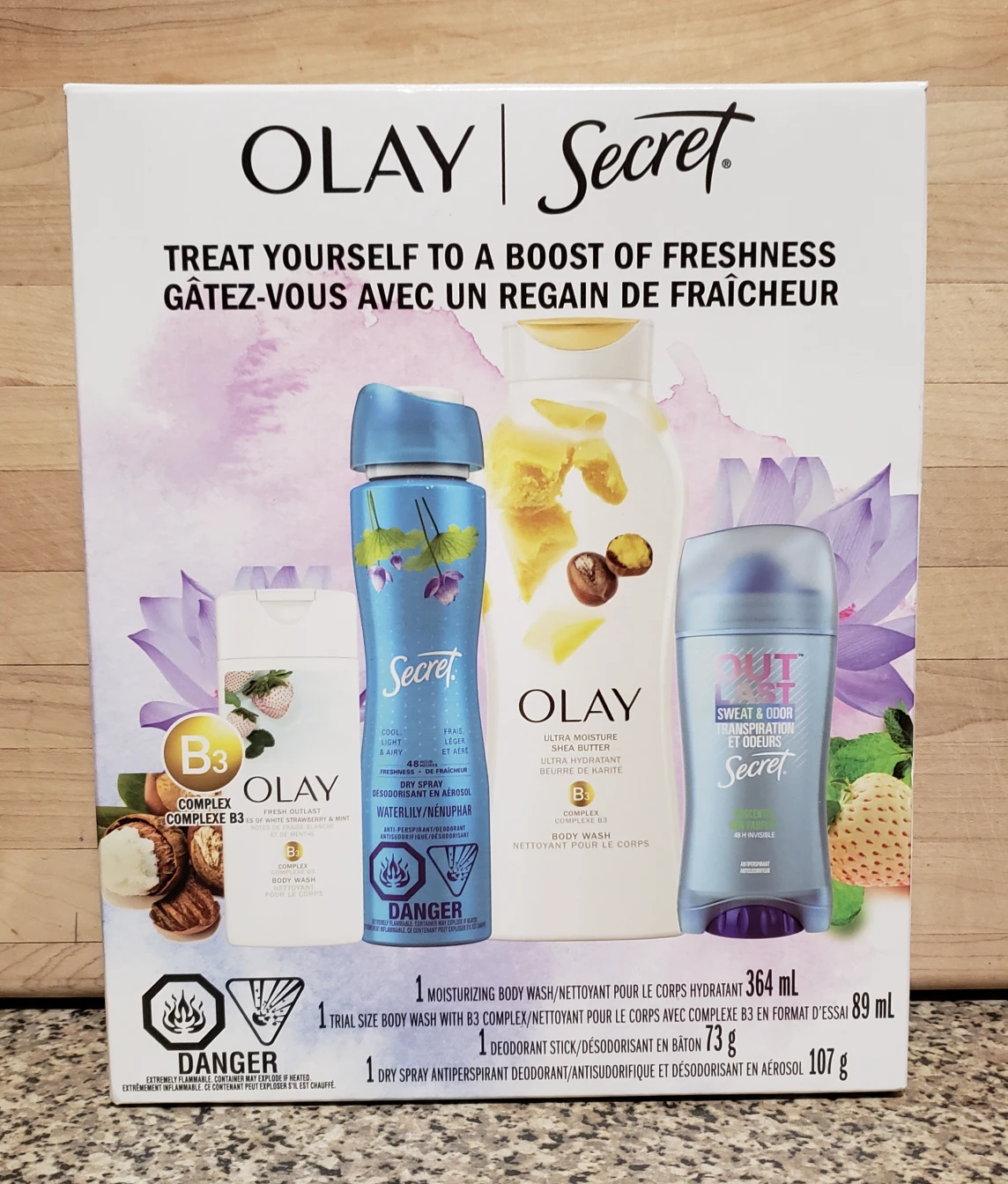 OLAY/SECRET & OLD SPICE 2 Box Sets Body Wash Deodorant NEW - photo 2