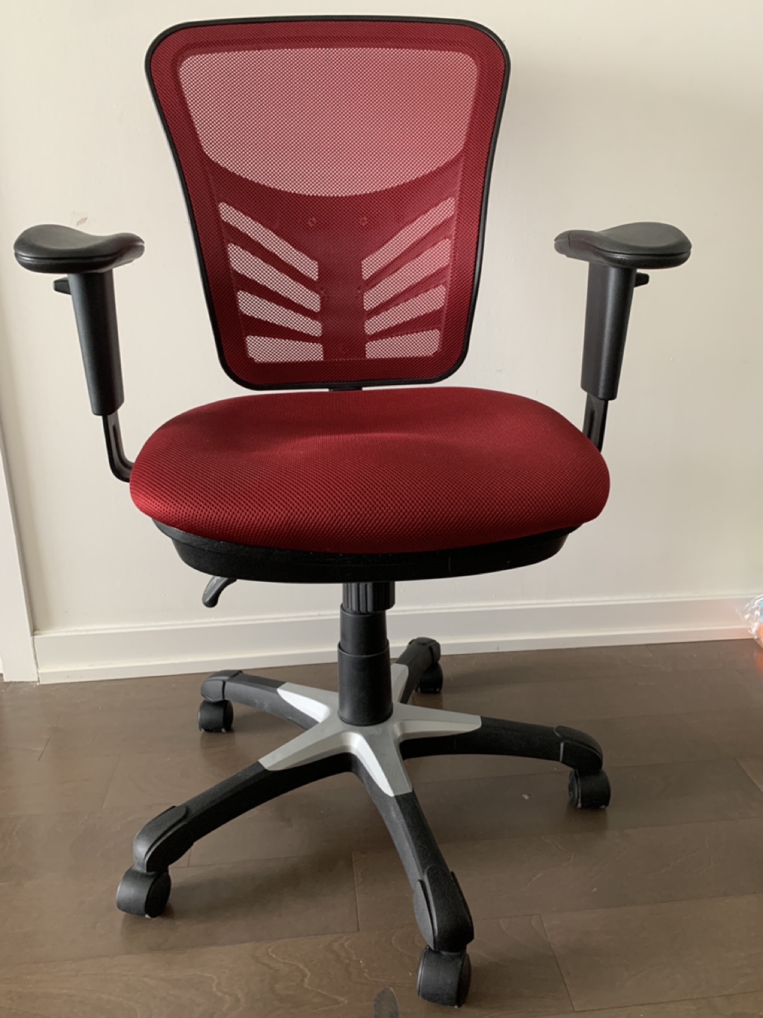 Ergonomic Office Chair - Red Mesh - photo 2